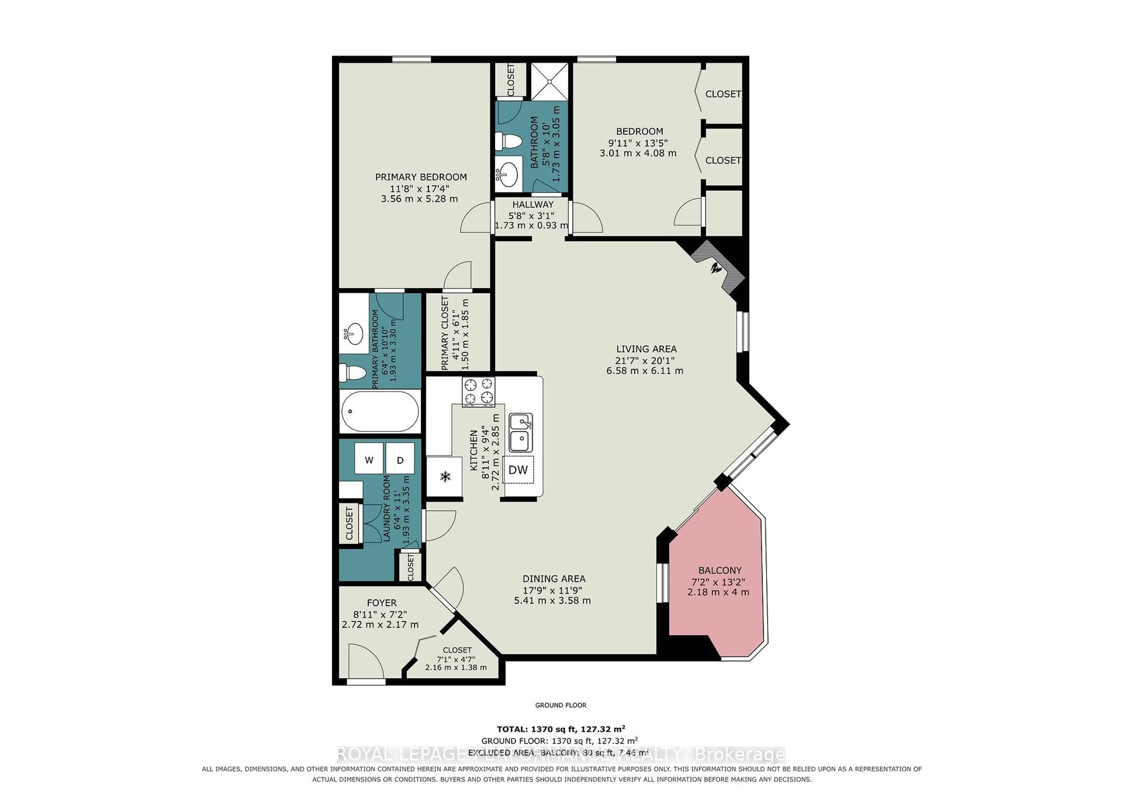 Floor plan for 311 Water St #204, Cornwall Ontario K6J 1A5
