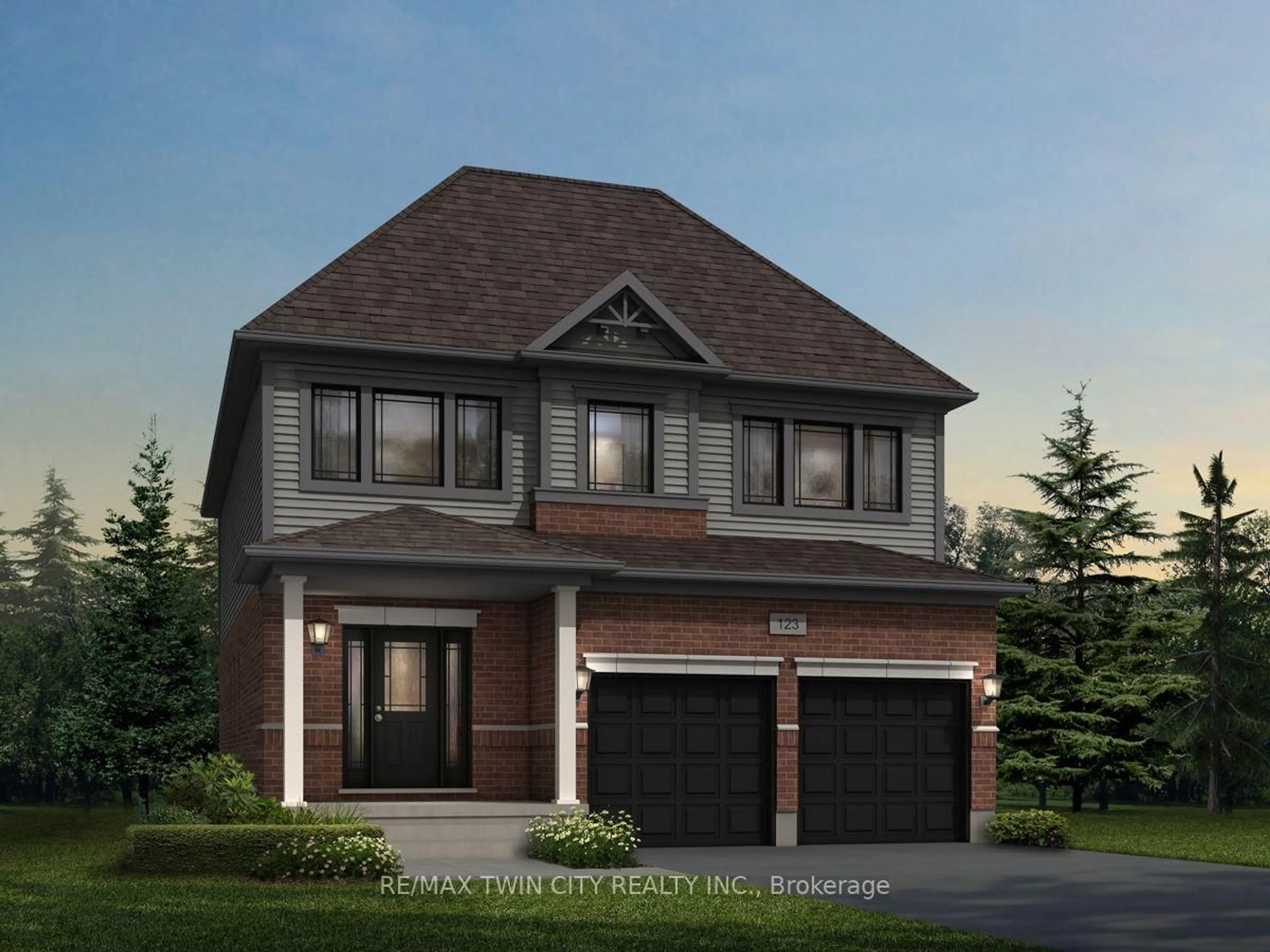 Home with brick exterior material, street for 538 DOMINIQUE Cres, Kitchener Ontario N2E 0H8