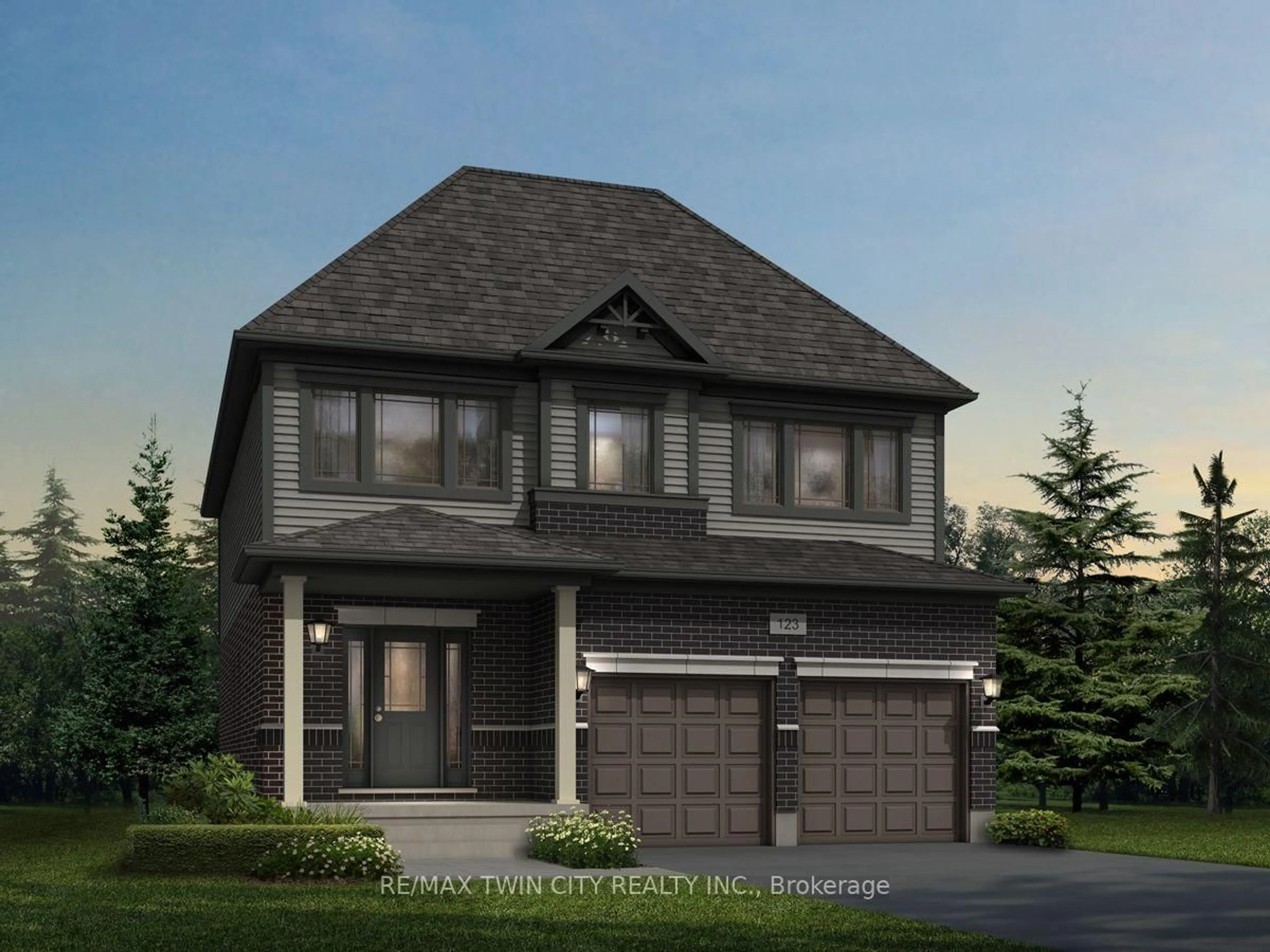 Home with brick exterior material, street for 538 DOMINIQUE Cres, Kitchener Ontario N2E 0H8