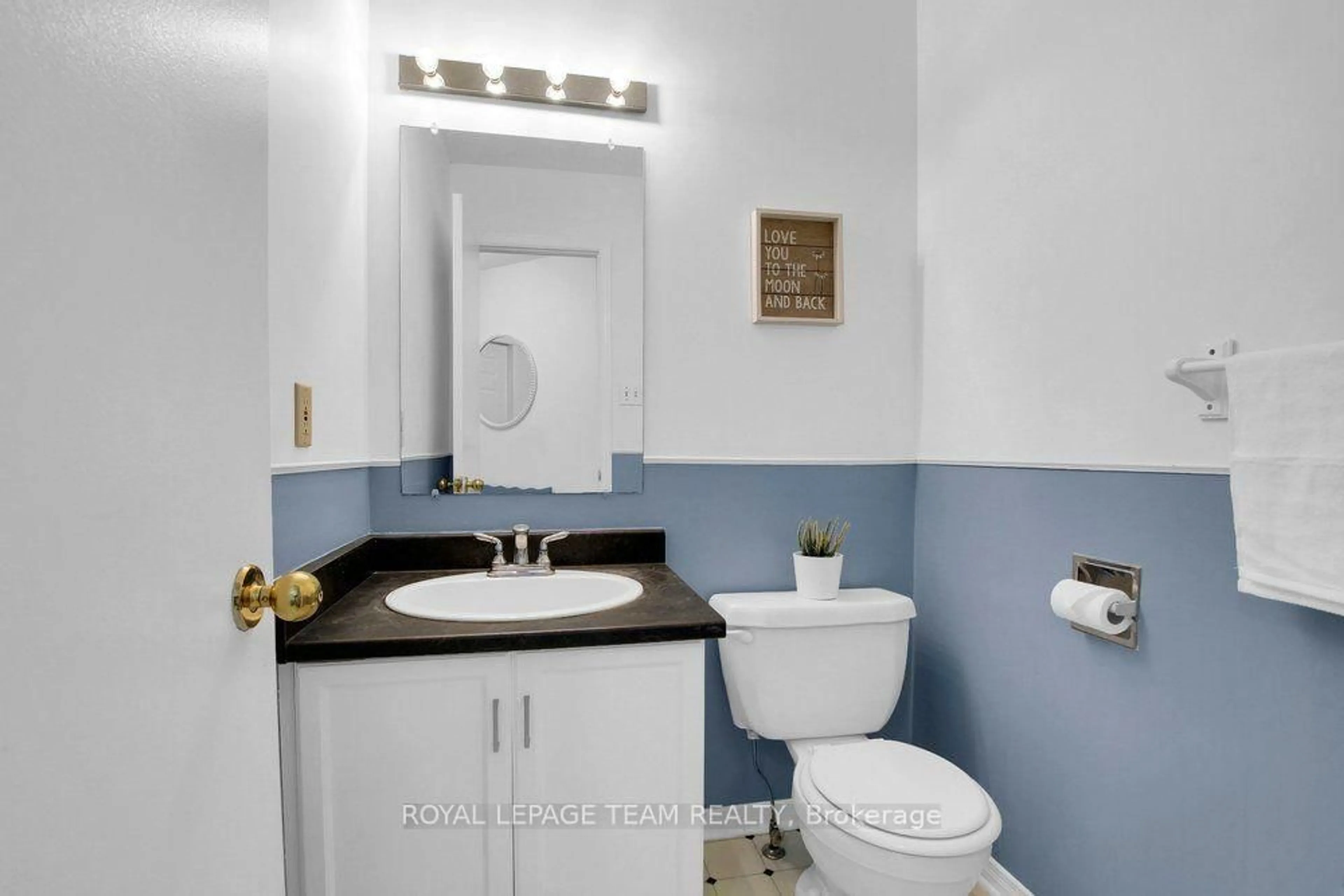 Standard bathroom, ceramic/tile floor for 50 Burlington Cres, Ottawa Ontario K1T 3K7