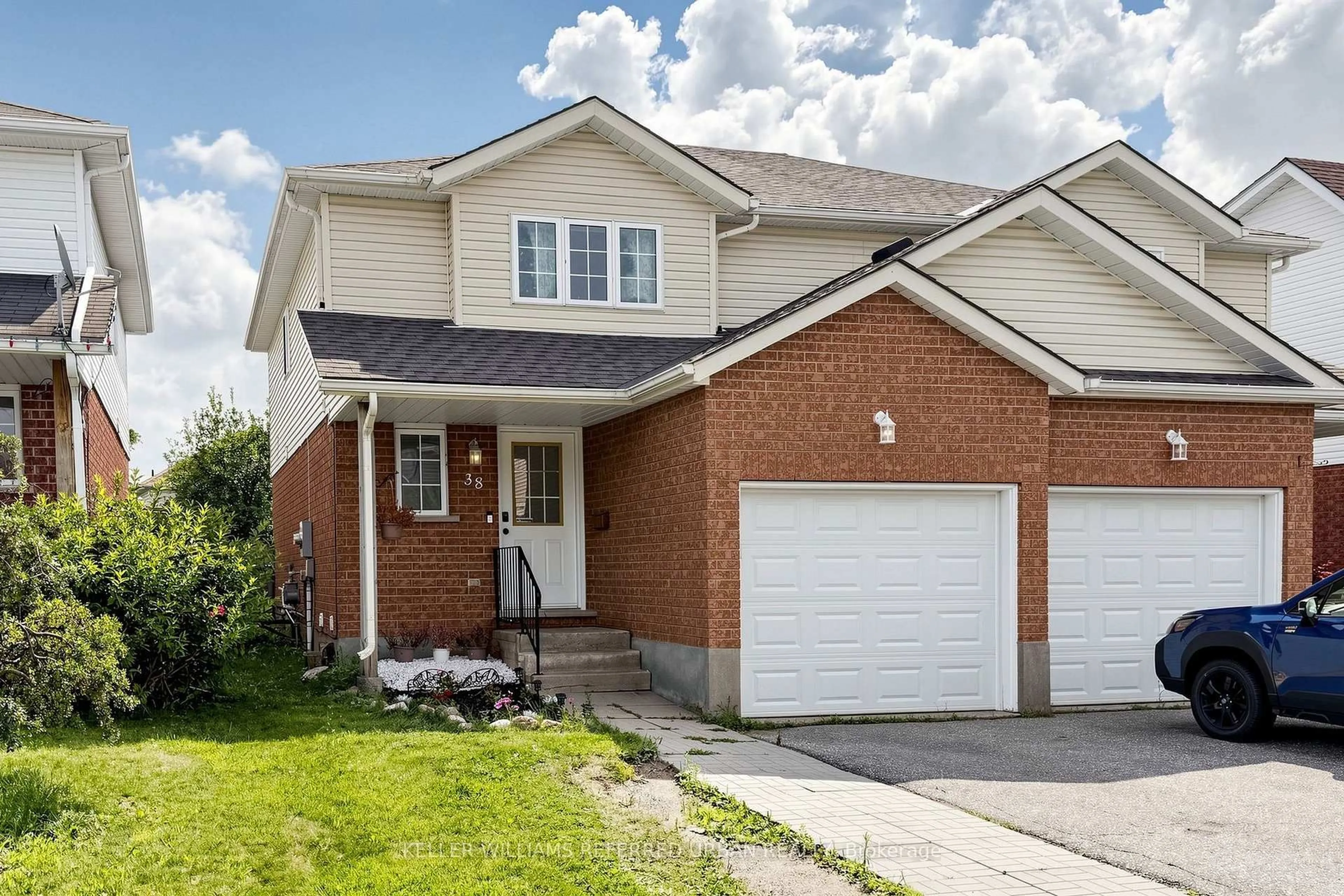 Home with brick exterior material, street for 38 Activa Ave, Kitchener Ontario N2E 3R2