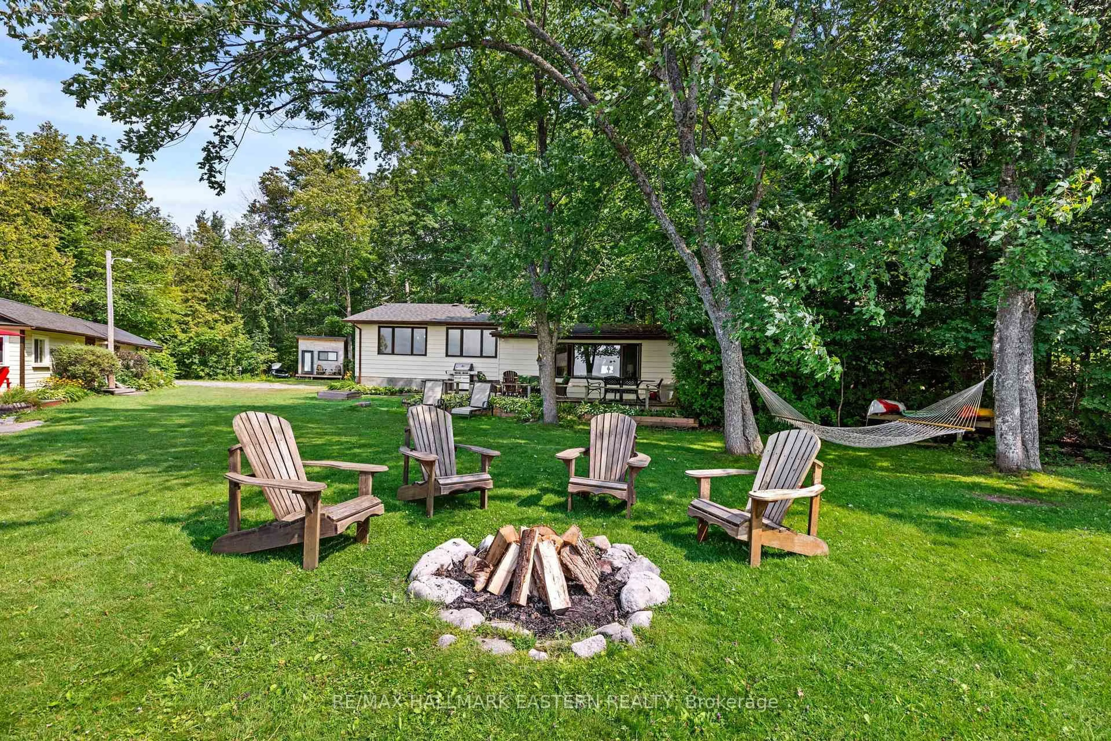 Patio, water/lake/river/ocean view for 2546 Buckhorn Rd, Selwyn Ontario K0L 2H0