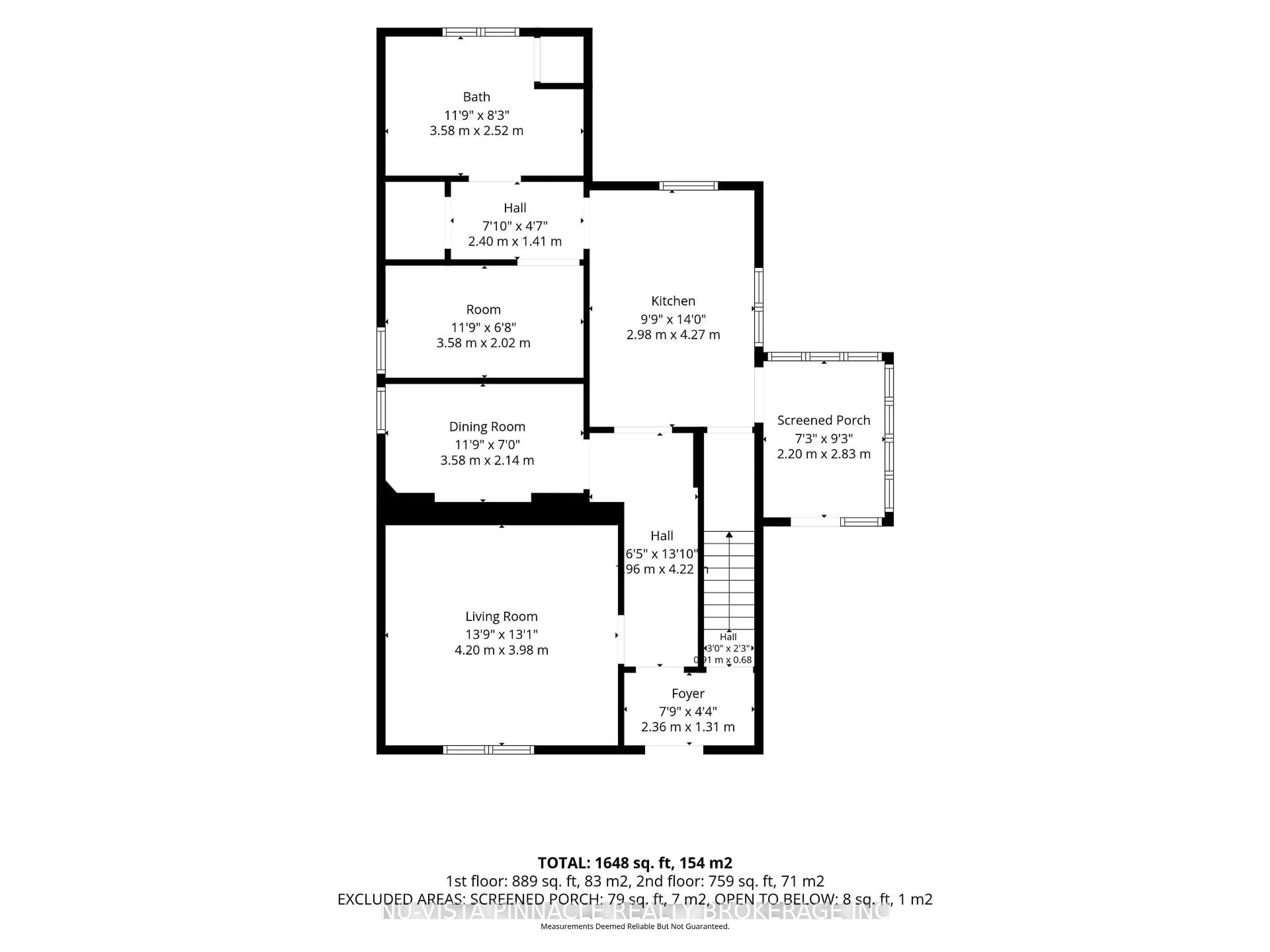 Floor plan for 631 Peel St, Woodstock Ontario N4S 1K9