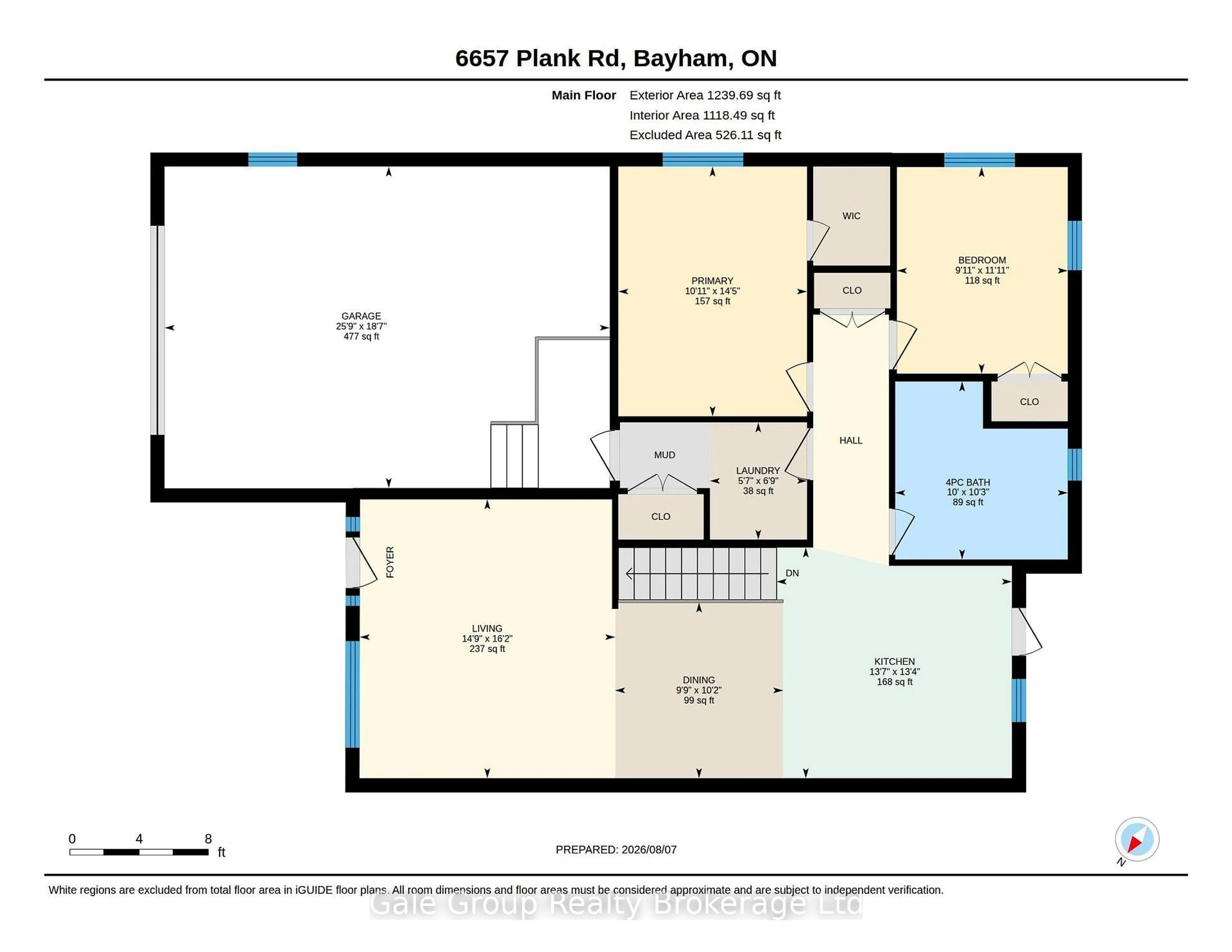 Floor plan for 6657 Plank Rd, Bayham Ontario N0J 1Z0