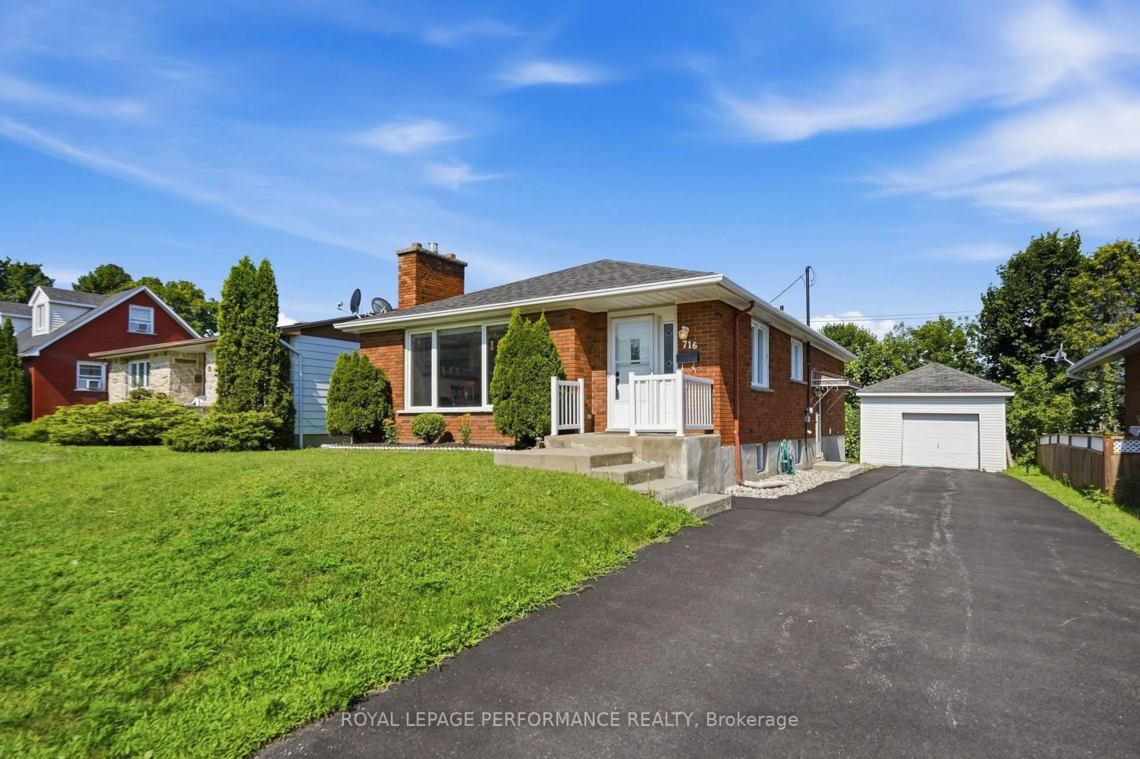 Home with brick exterior material, street for 716 Cartier Blvd, Hawkesbury Ontario K6A 1W7