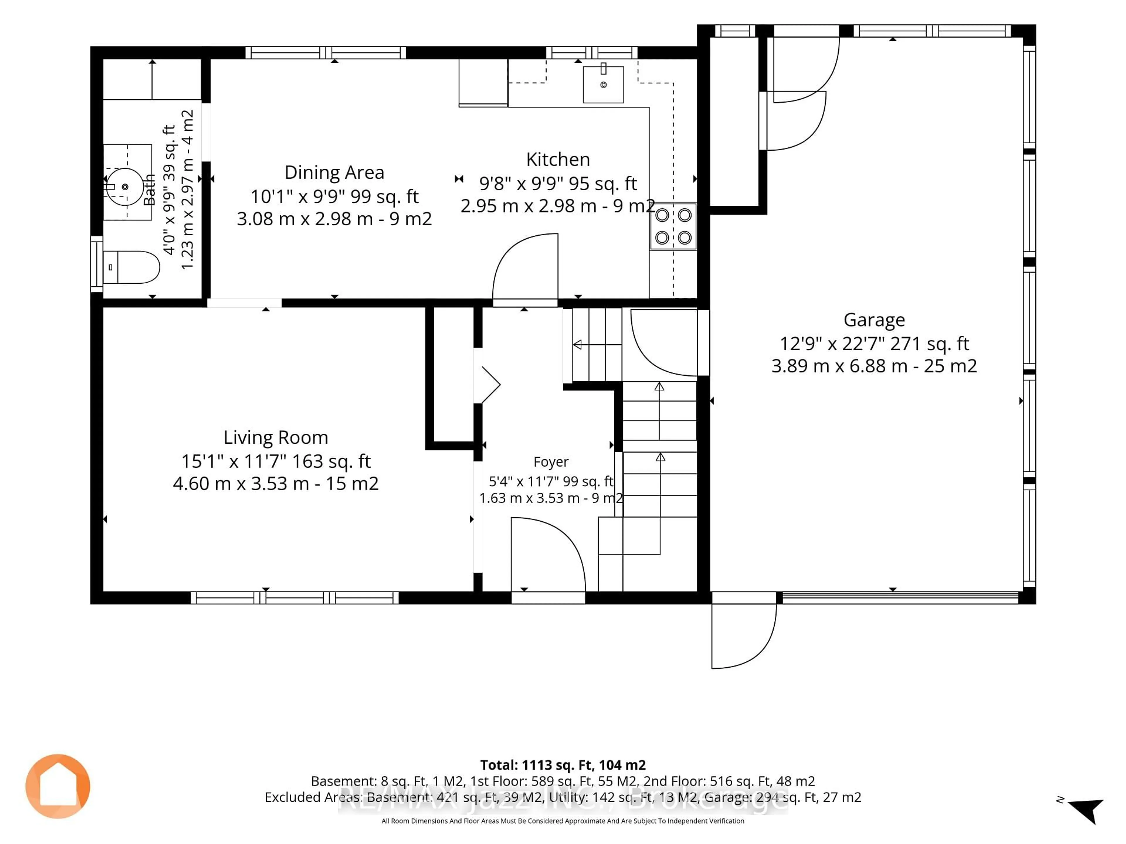 Floor plan for 119 West St, Belleville Ontario K8N 4X8