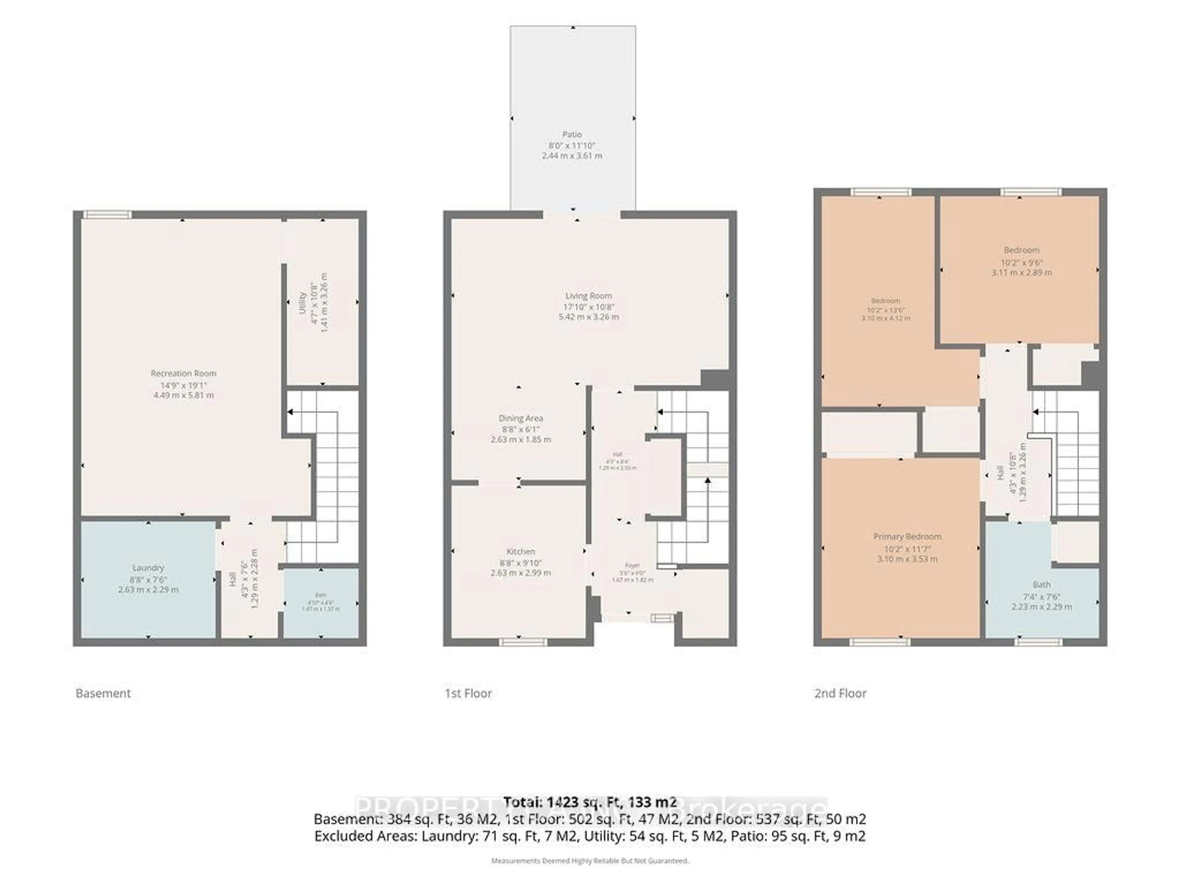 Floor plan for 127 Pickford Dr, Kanata Ontario K2L 2C3