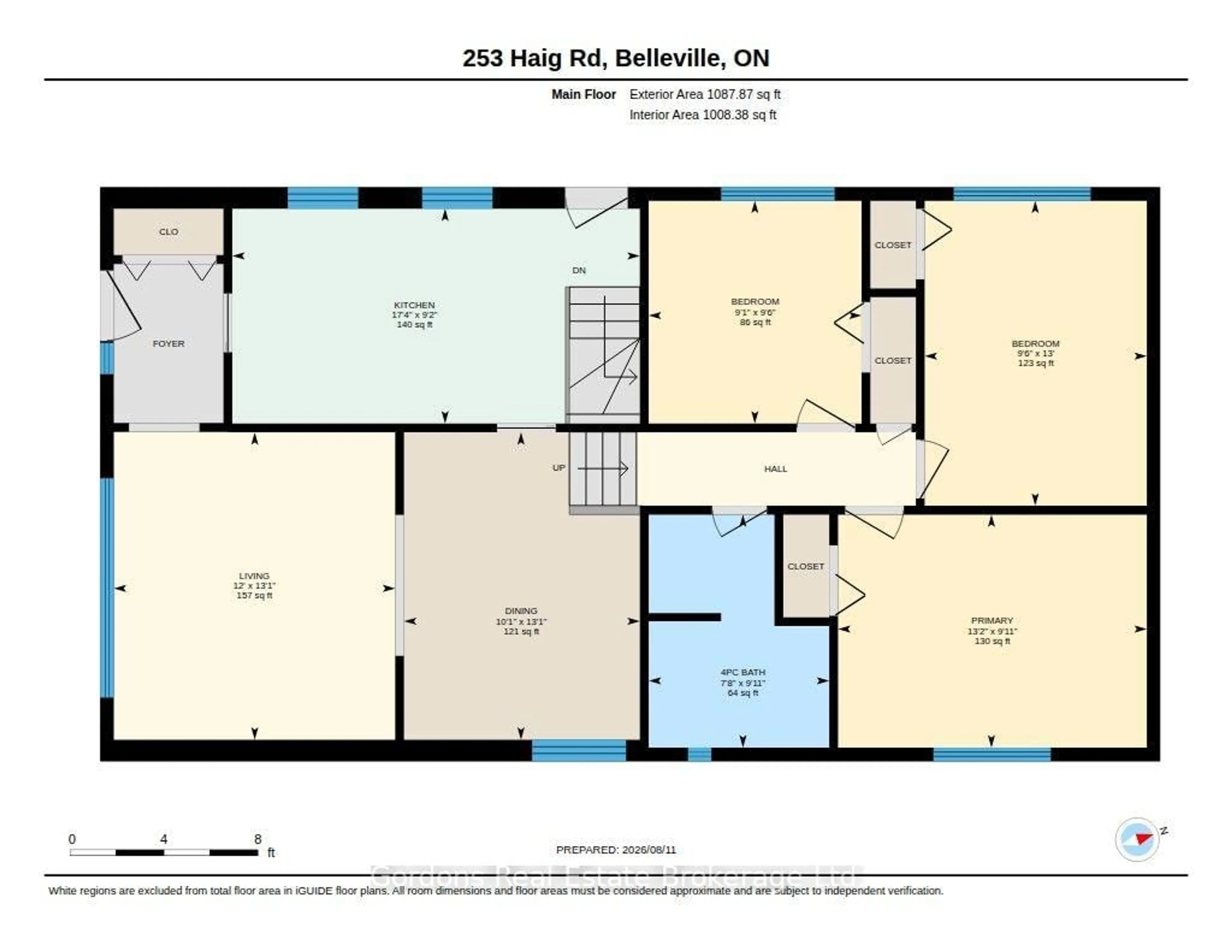 Floor plan for 253 Haig Rd, Belleville Ontario K8N 4P9