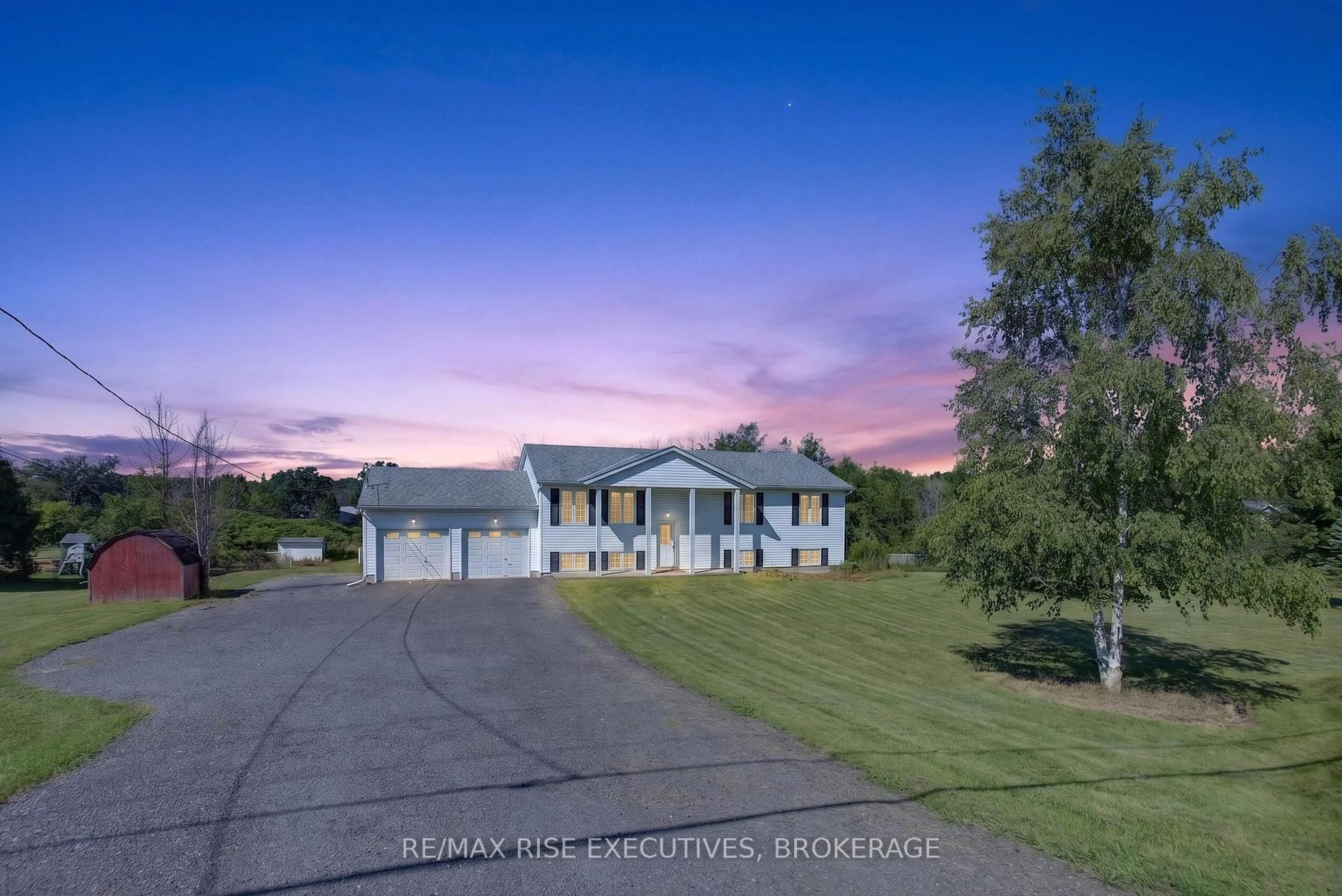 A pic from outside/outdoor area/front of a property/back of a property/a pic from drone, unknown for 289 Colebrook Rd, Yarker Ontario K0K 3N0
