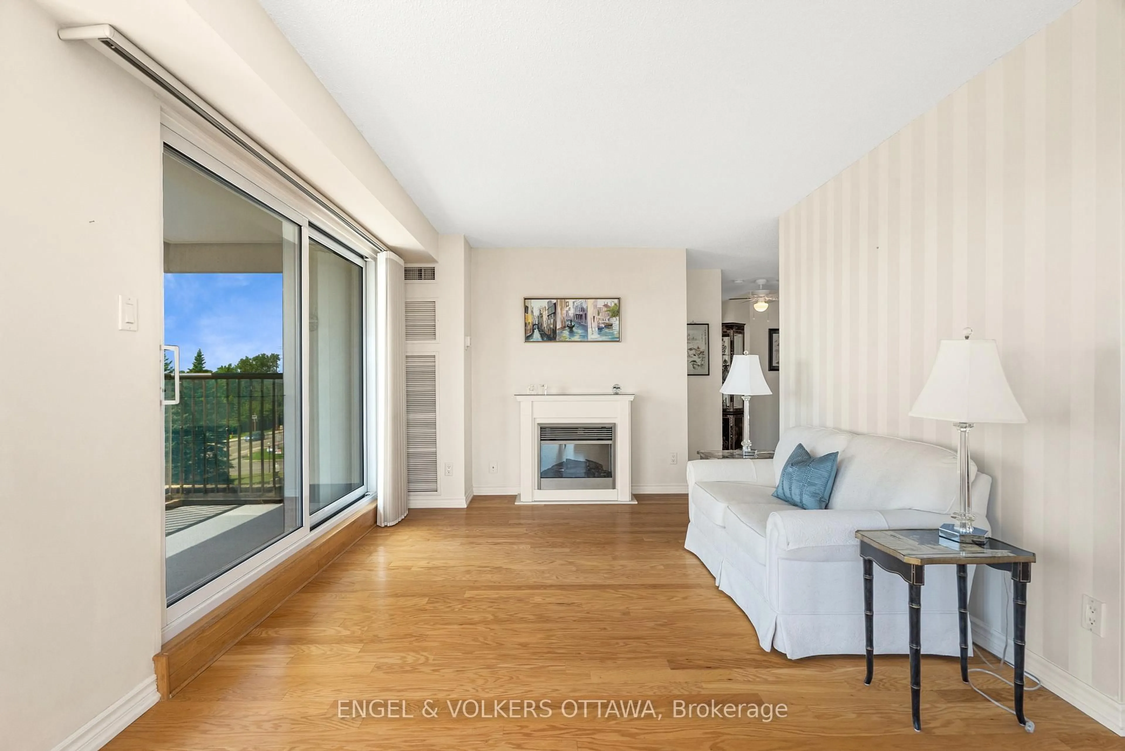 Living room with furniture, unknown for 545 St Laurent Blvd #205, Ottawa Ontario K1K 4H9