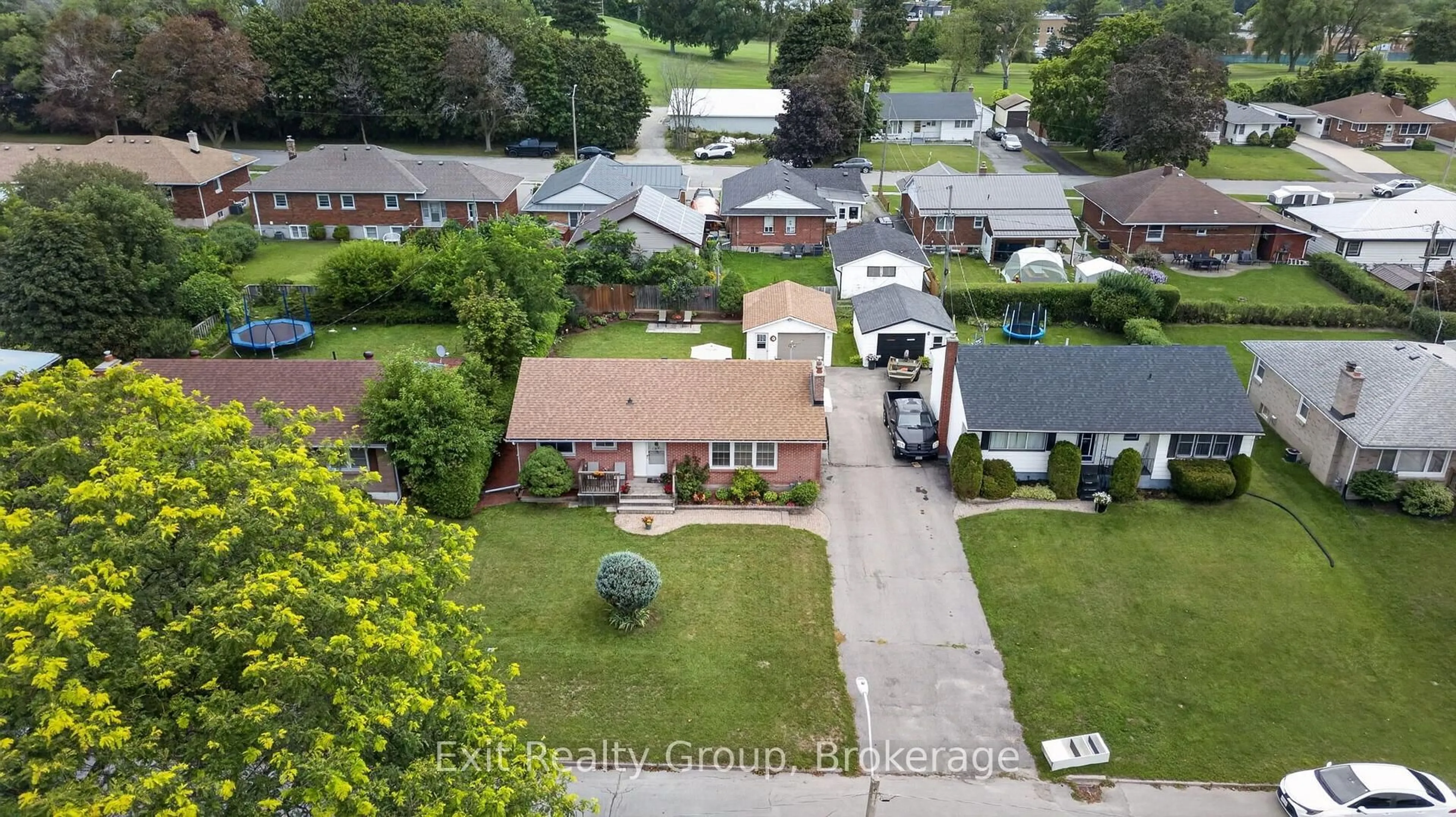 A pic from outside/outdoor area/front of a property/back of a property/a pic from drone, street for 41 Second Ave, Quinte West Ontario K8V 5M5