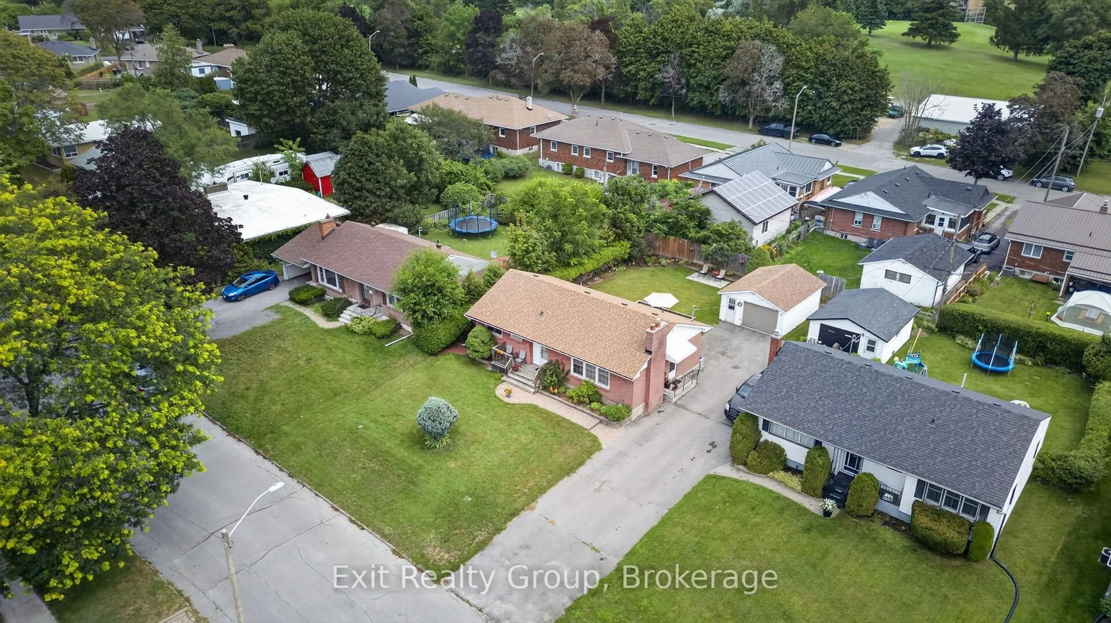 A pic from outside/outdoor area/front of a property/back of a property/a pic from drone, street for 41 Second Ave, Quinte West Ontario K8V 5M5