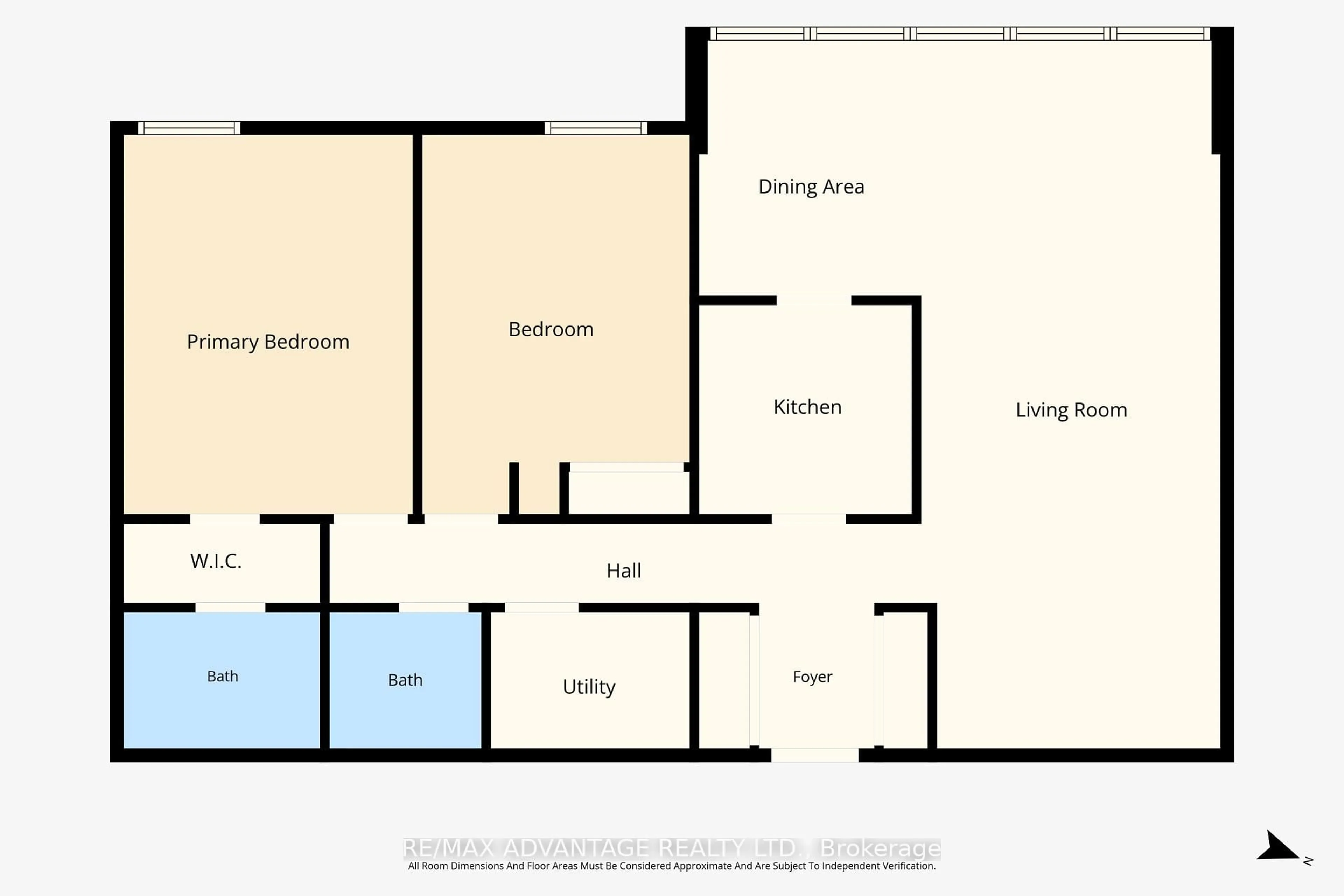 Floor plan for 570 Proudfoot Lane #708, London North Ontario N6H 4Z1