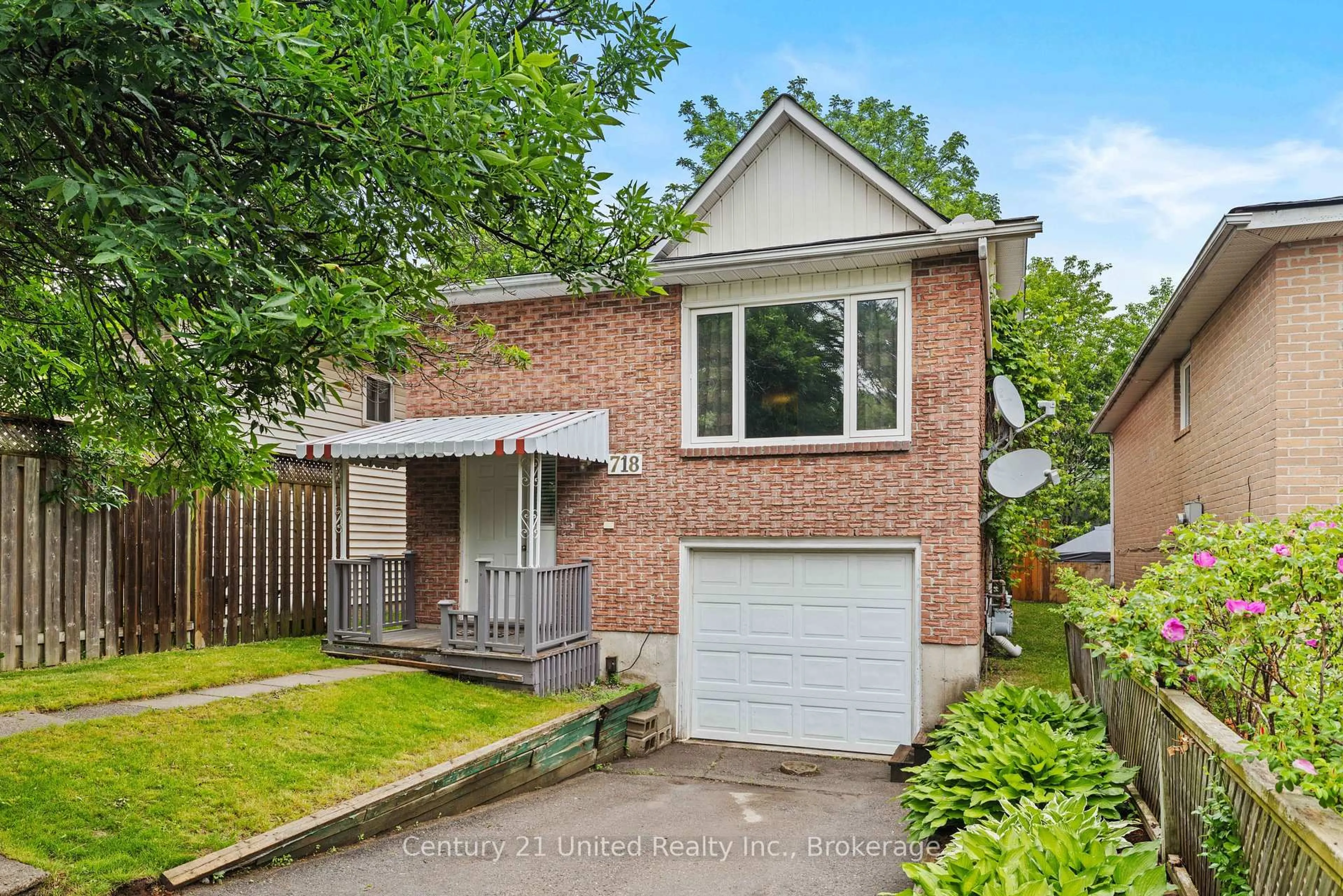 Home with brick exterior material, street for 718 Mountain Ash Rd, Peterborough Ontario K9J 8K1