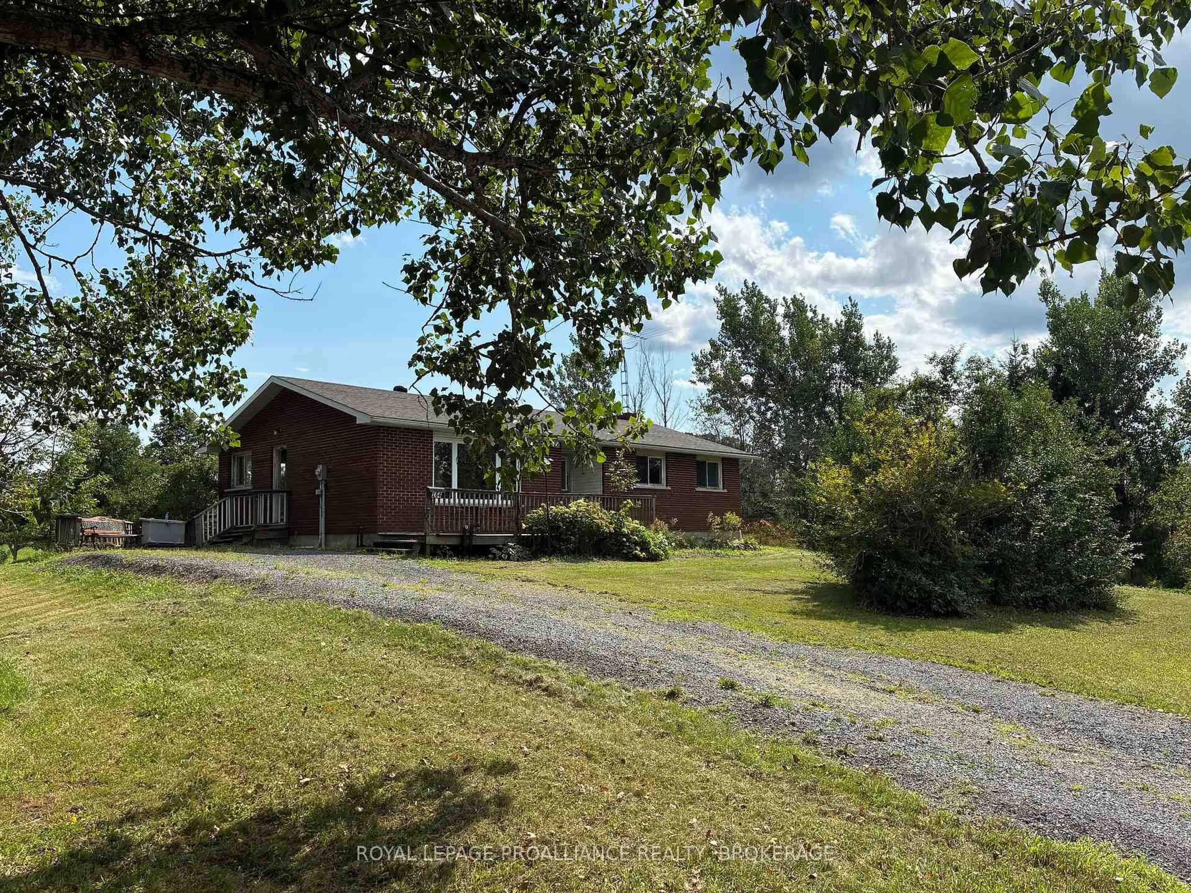 A pic from outside/outdoor area/front of a property/back of a property/a pic from drone, unknown for 164 Jackson Rd, Kaladar Ontario K0K 1Z0