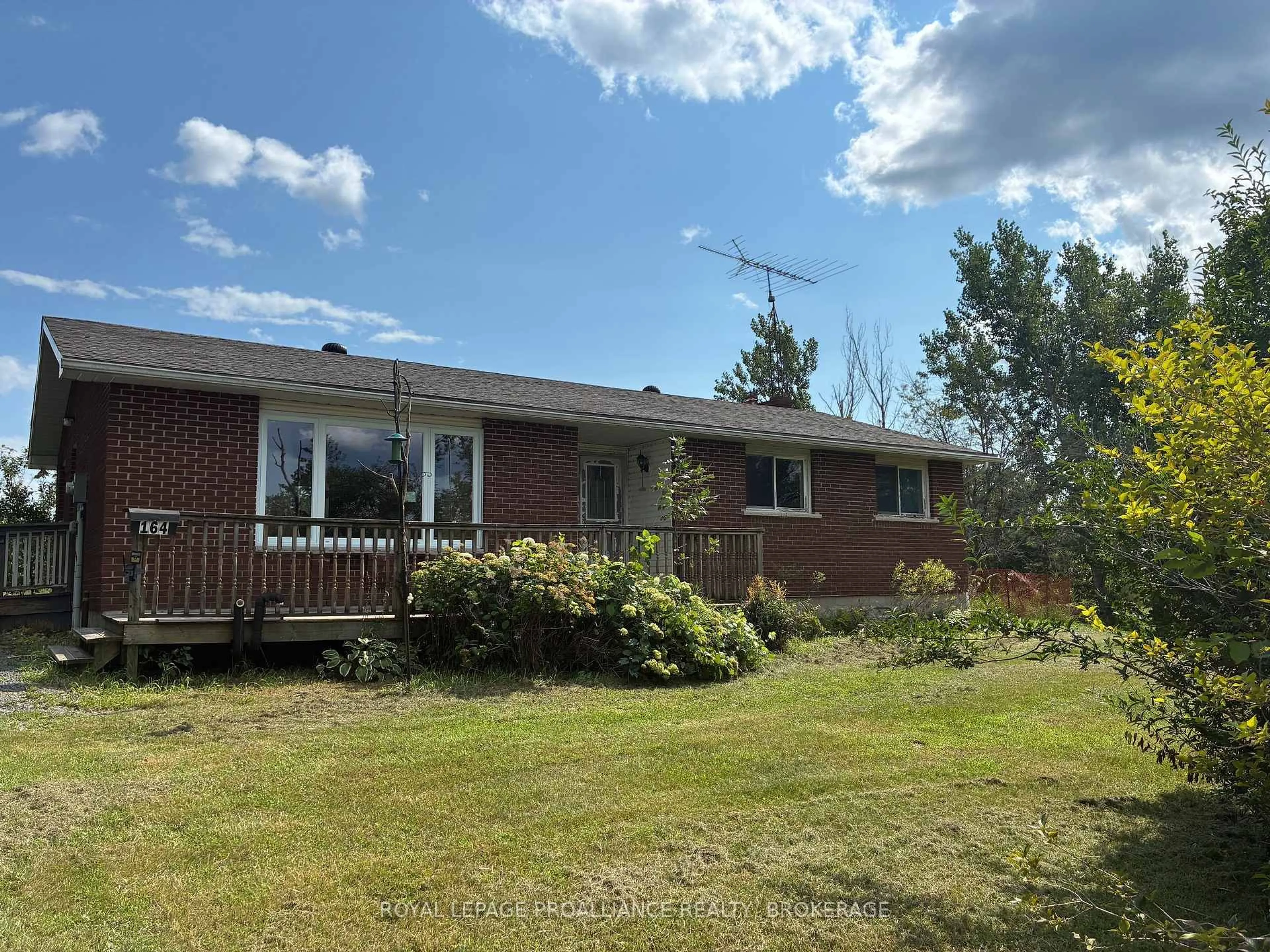 A pic from outside/outdoor area/front of a property/back of a property/a pic from drone, unknown for 164 Jackson Rd, Kaladar Ontario K0K 1Z0