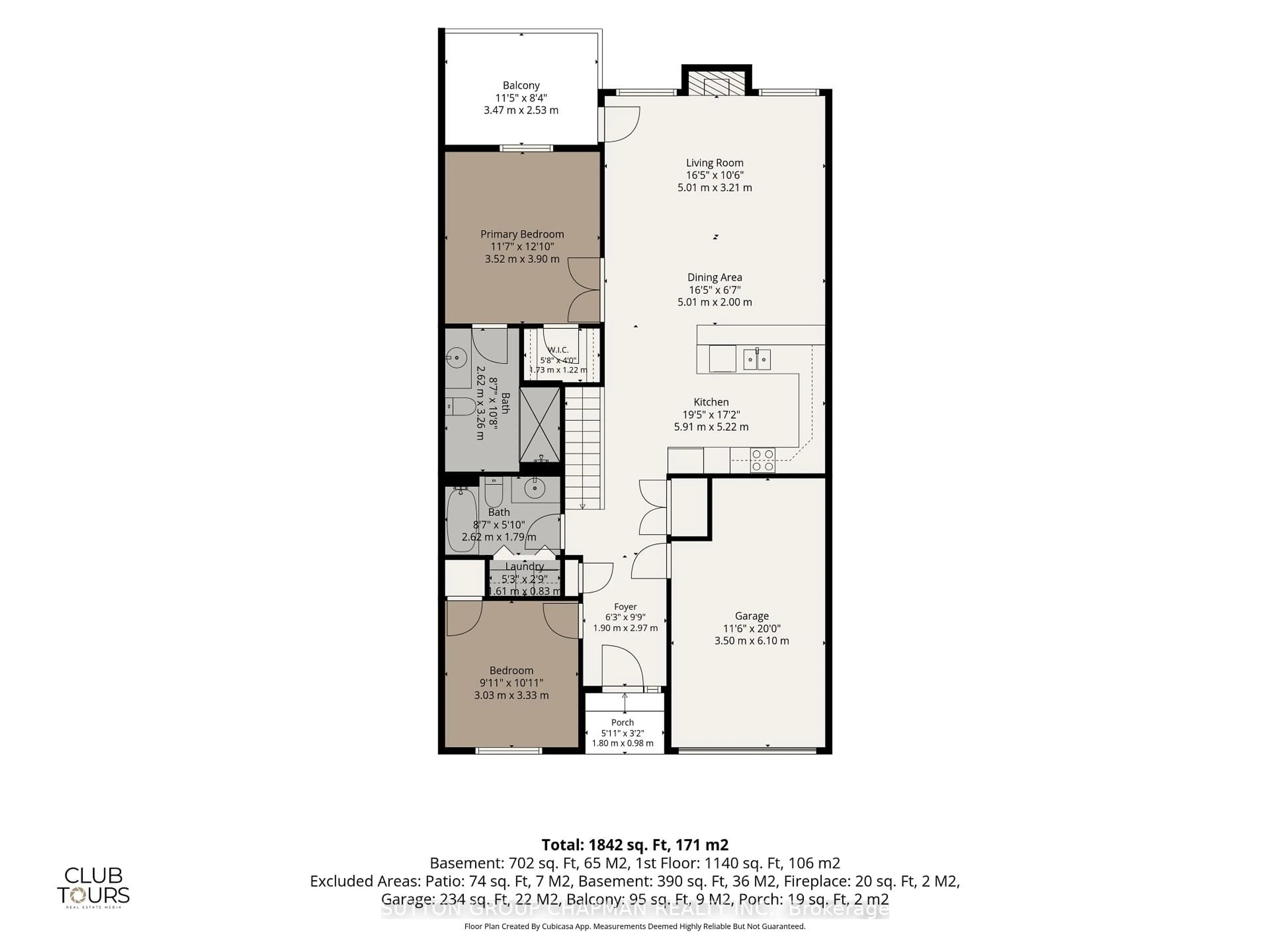 Floor plan for 455 Hyde Park Rd #15, London North Ontario N6H 3R9