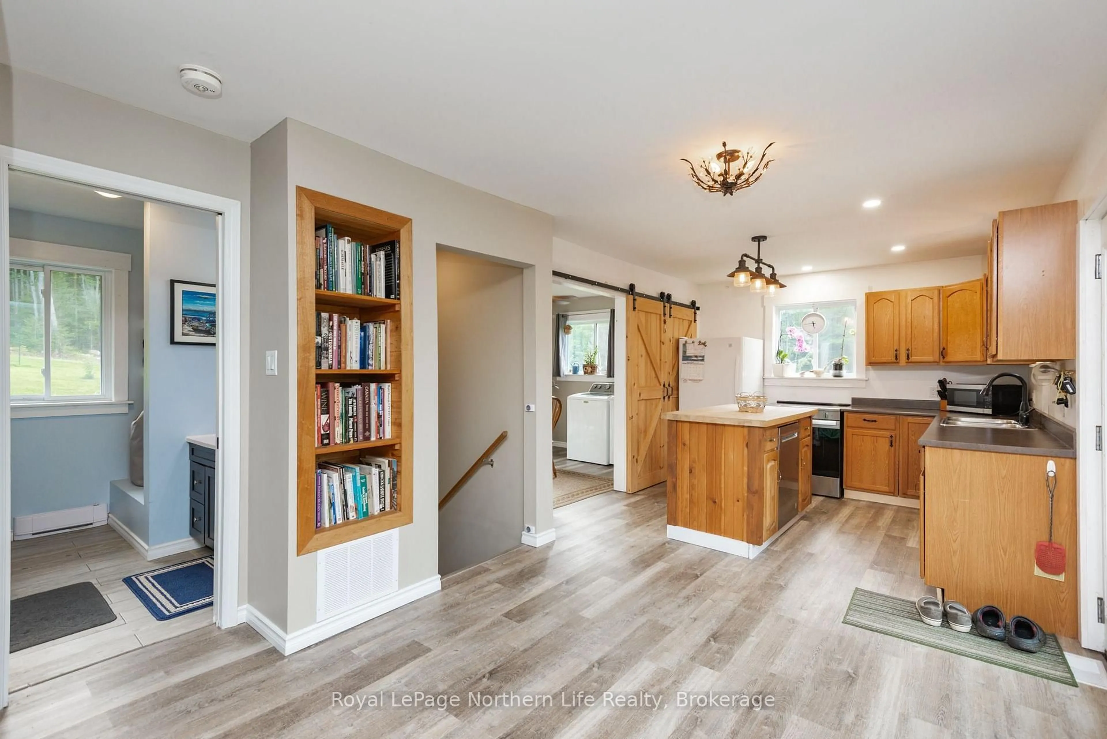 Open concept kitchen, unknown for 1343 Golf Course Rd, Chisholm Ontario P0H 1Z0