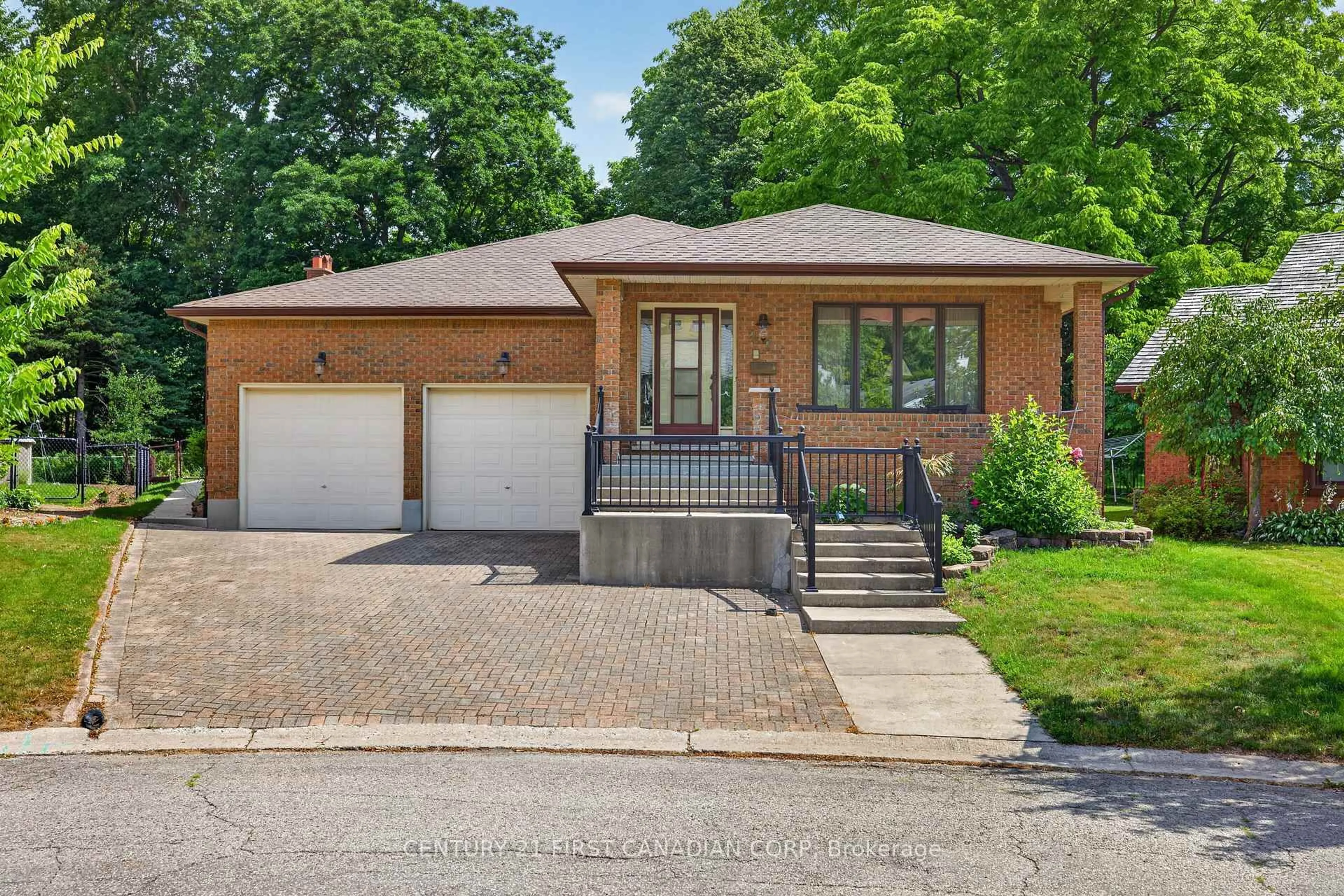 Home with brick exterior material, street for 27 Stirrup Crt, London North Ontario N6G 3T8