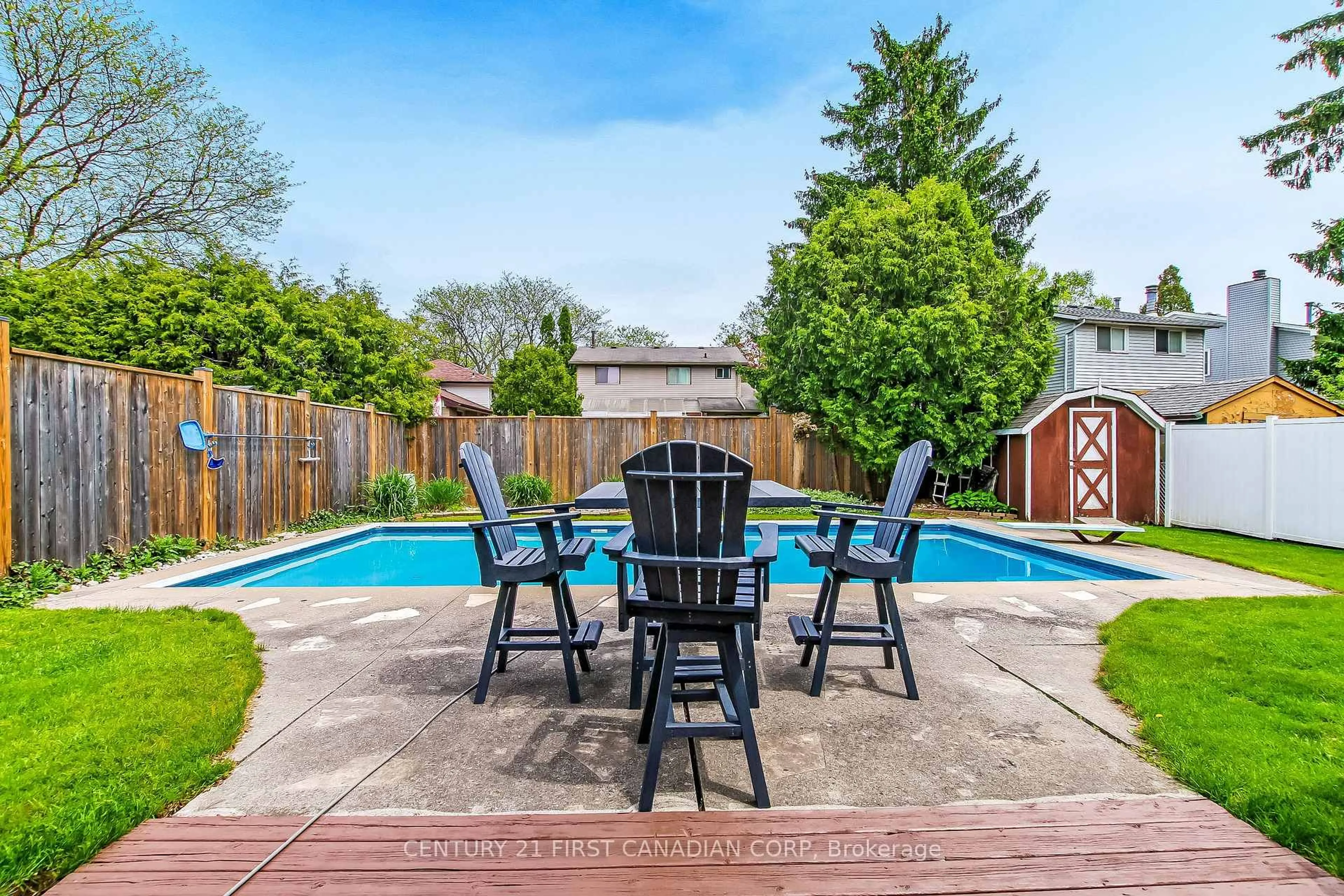Patio, water/lake/river/ocean view for 74 Winding Way Cres, London North Ontario N6G 3G2