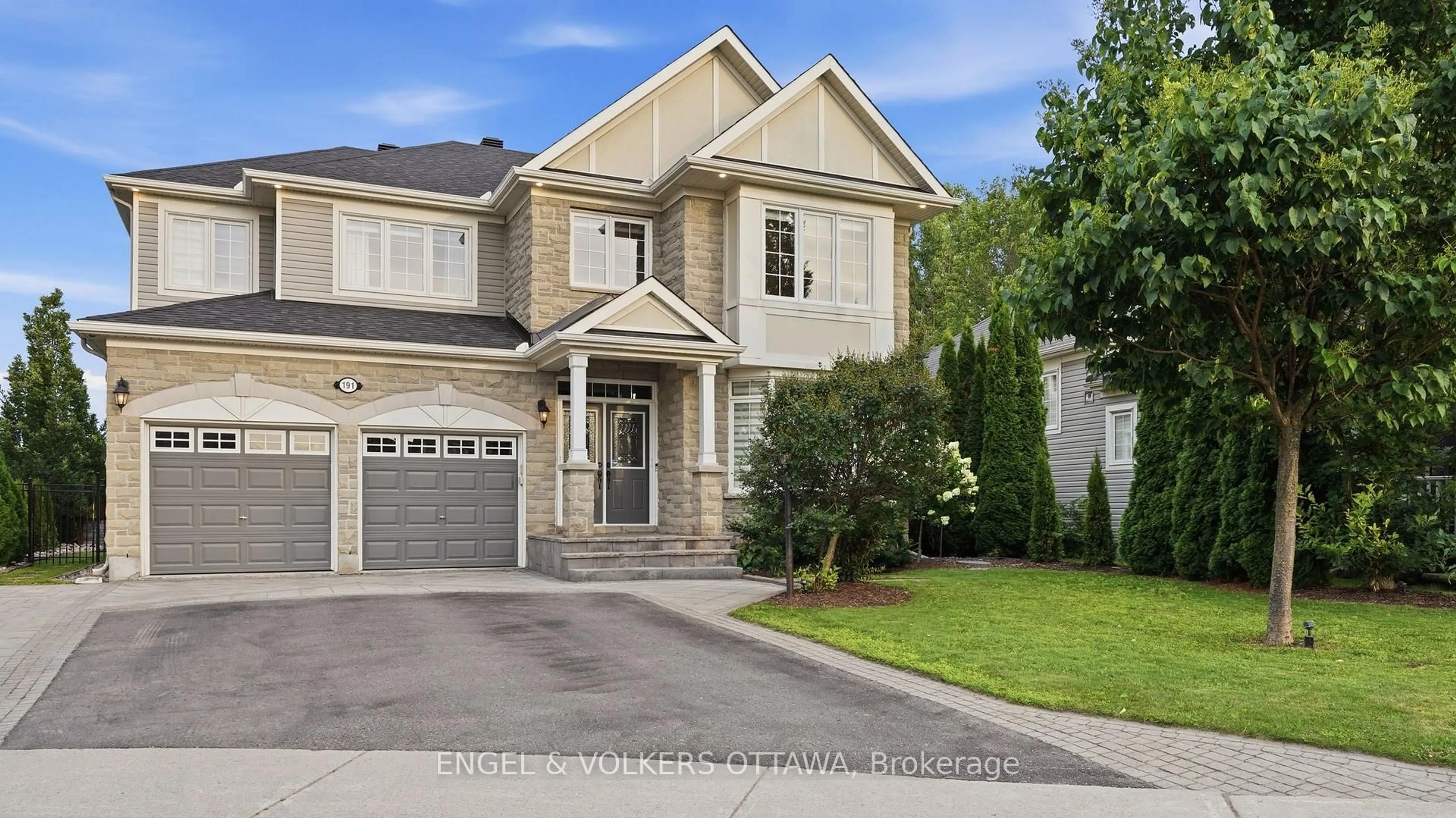 Home with brick exterior material, street for 191 Cheyenne Way, Ottawa Ontario K2J 5S6