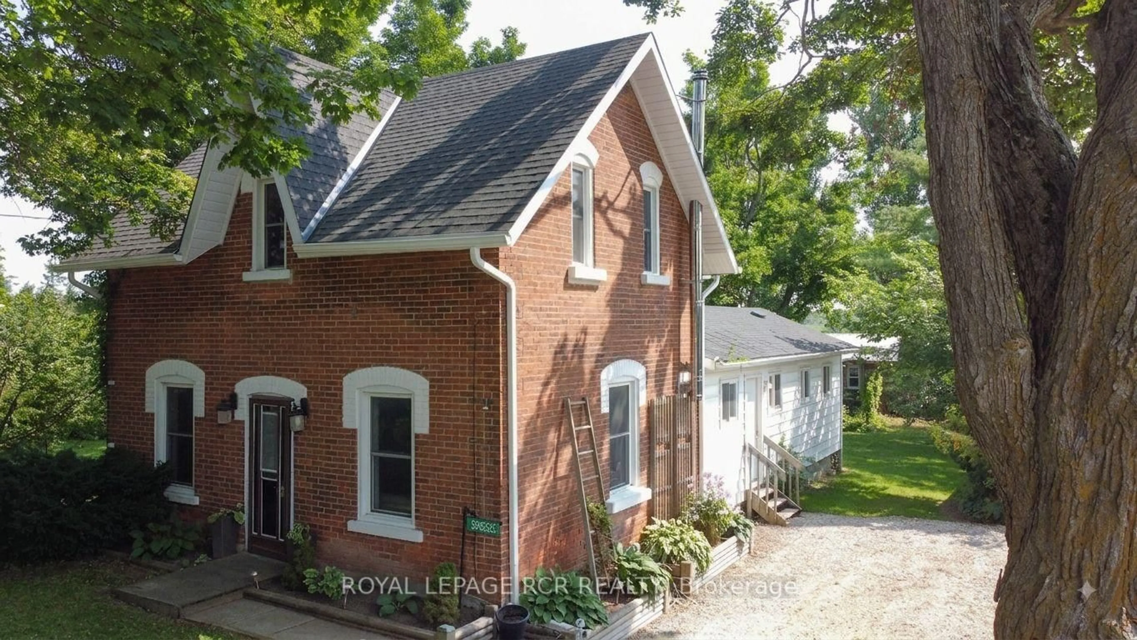 Home with brick exterior material, street for 598323 2nd Line, Mulmur Ontario L9V 0B6