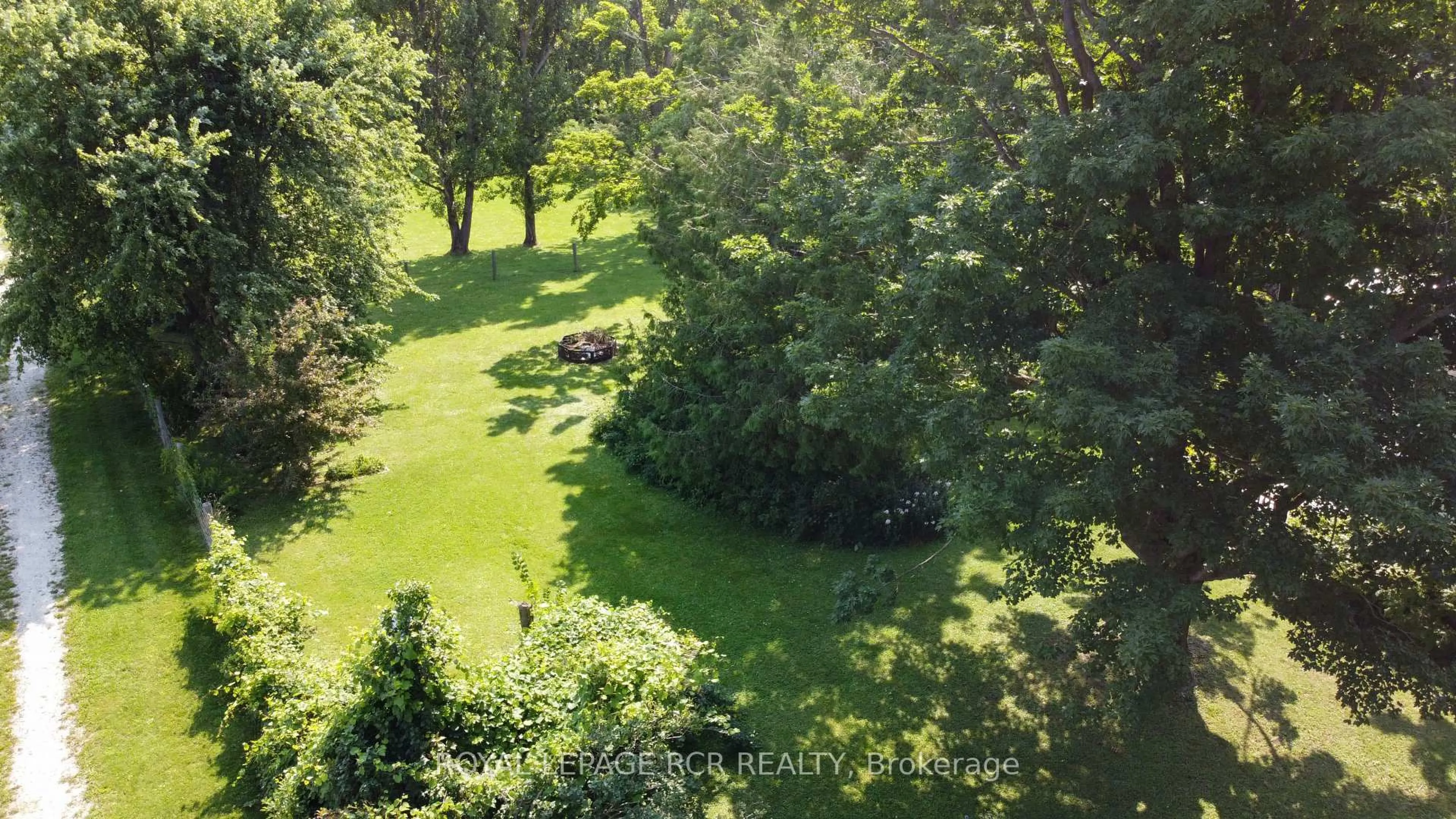 A pic from outside/outdoor area/front of a property/back of a property/a pic from drone, forest/trees view for 598323 2nd Line, Mulmur Ontario L9V 0B6
