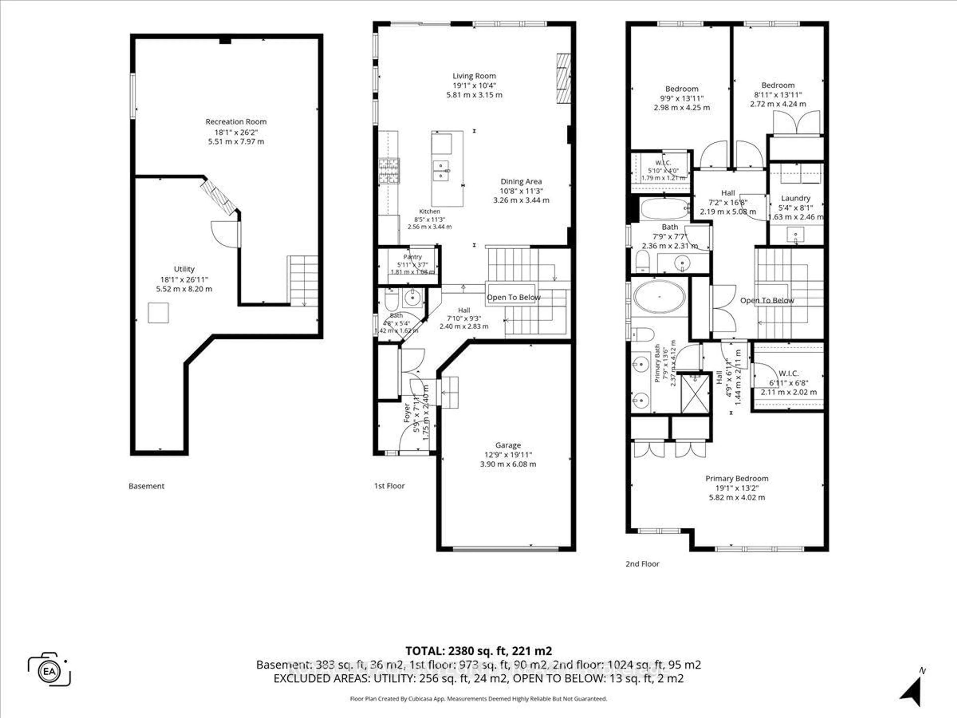 Floor plan for 715 Cap Diamant Way, Ottawa Ontario K4A 1J6