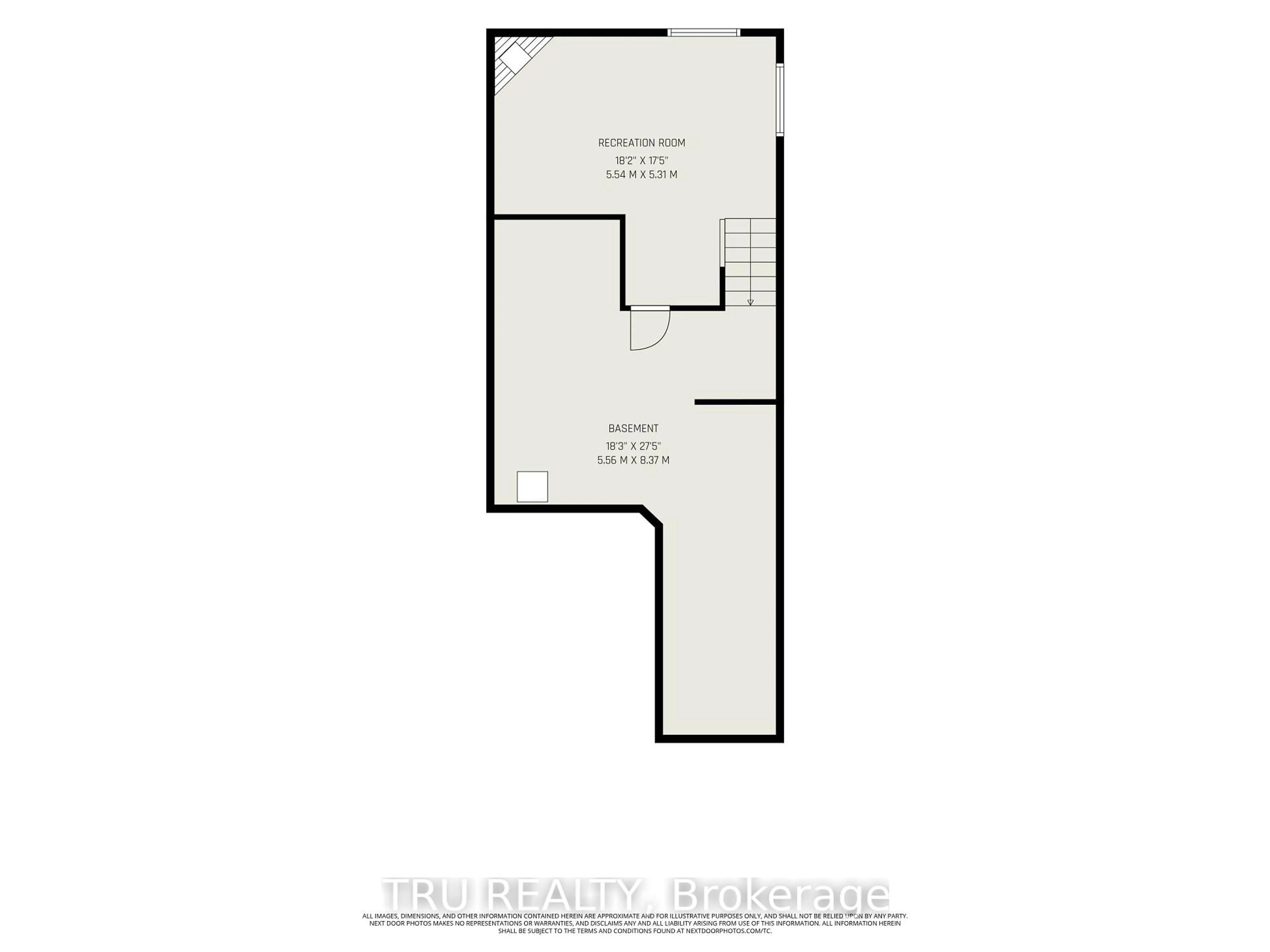 Floor plan for 106 Lavatera St, Ottawa Ontario K1T 0R7