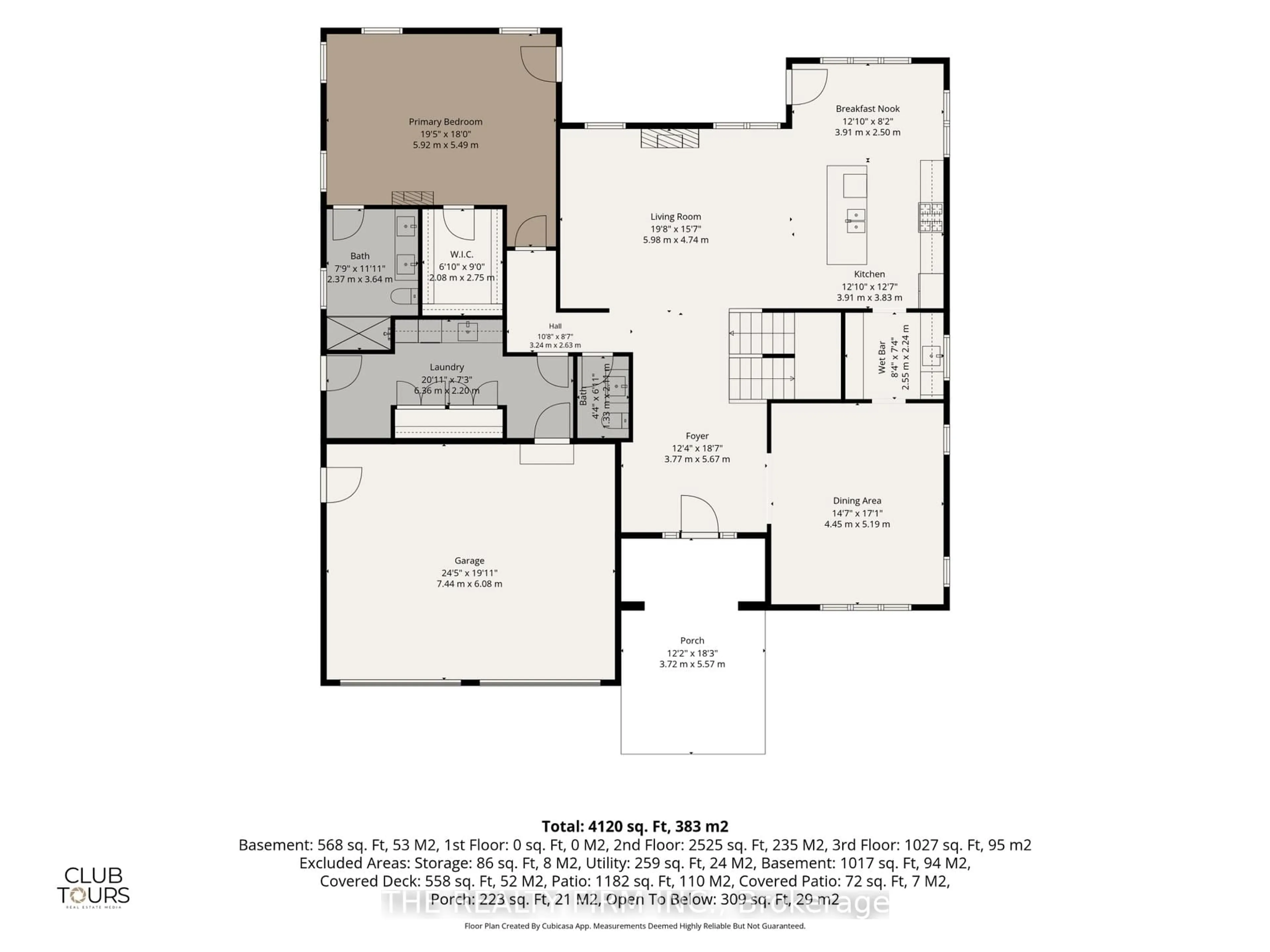 Floor plan for 1308 Birchwood Dr, London South Ontario N6K 5C2