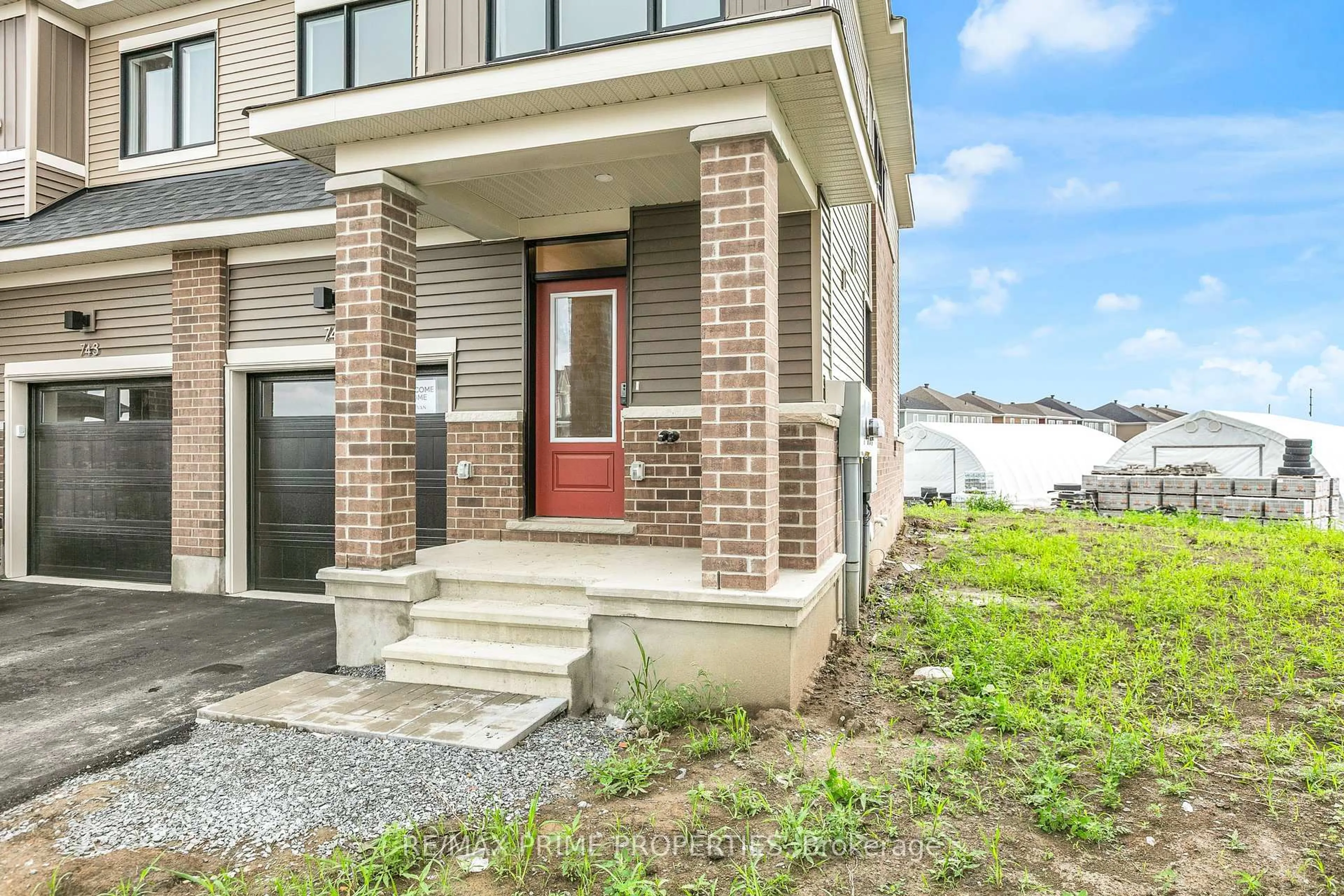 Home with brick exterior material, street for 745 Haflinger Row, Richmond Ontario K0A 2Z0