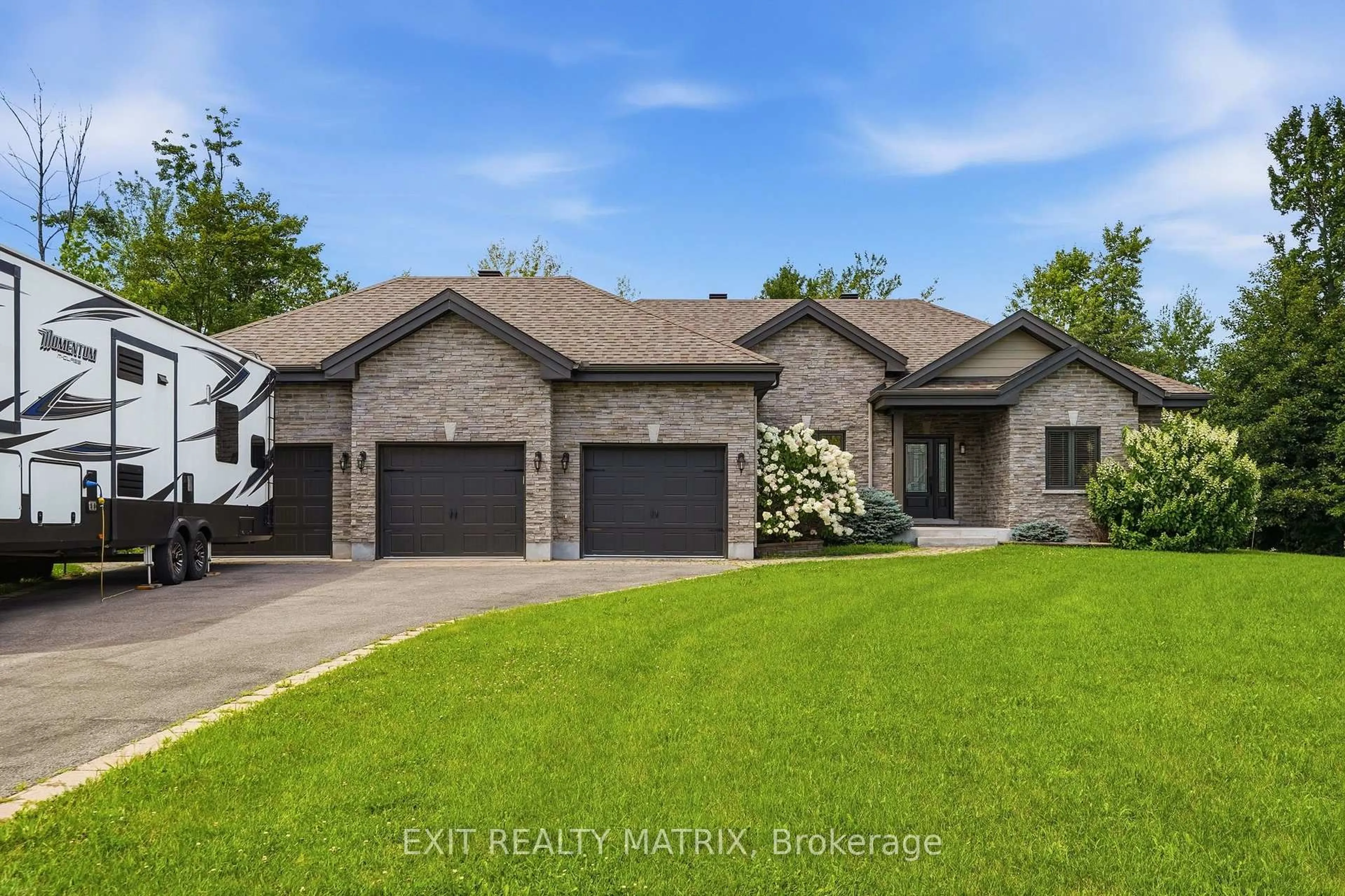 Home with brick exterior material, street for 501 Du Parc Rd, Champlain Ontario K0B 1K0