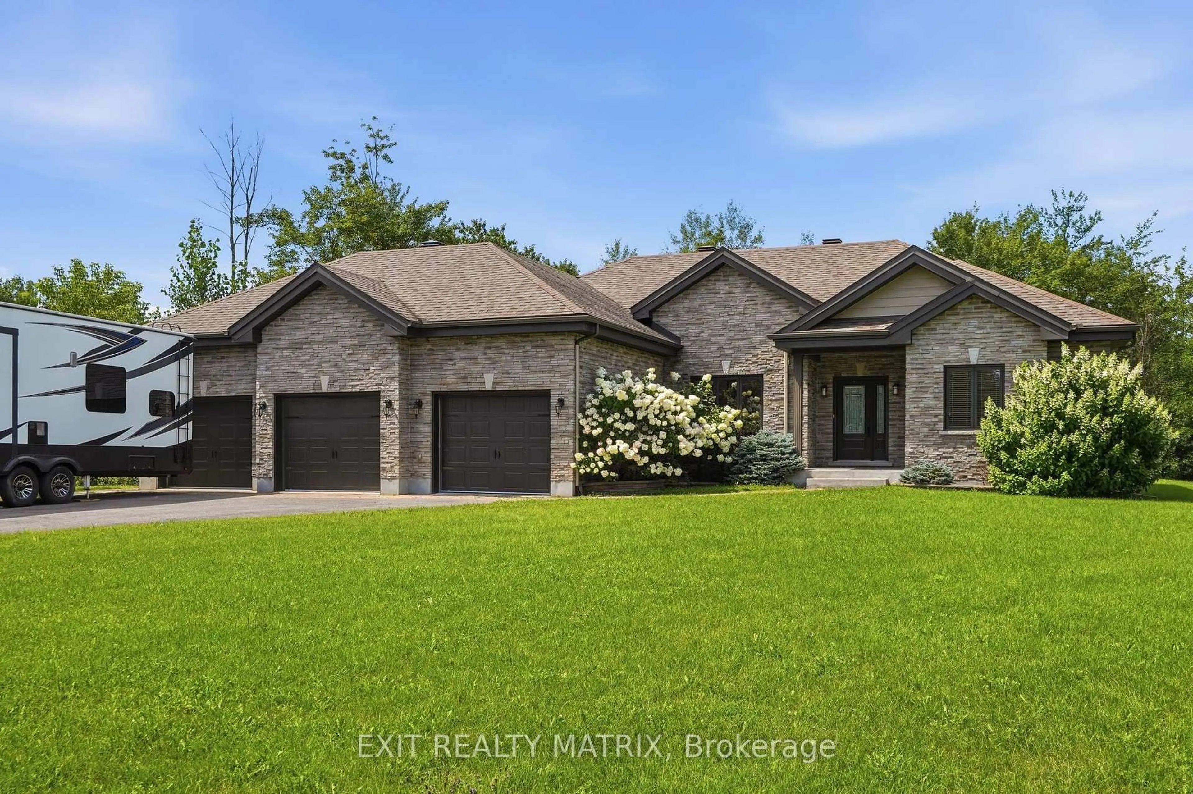 Home with brick exterior material, street for 501 Du Parc Rd, Champlain Ontario K0B 1K0