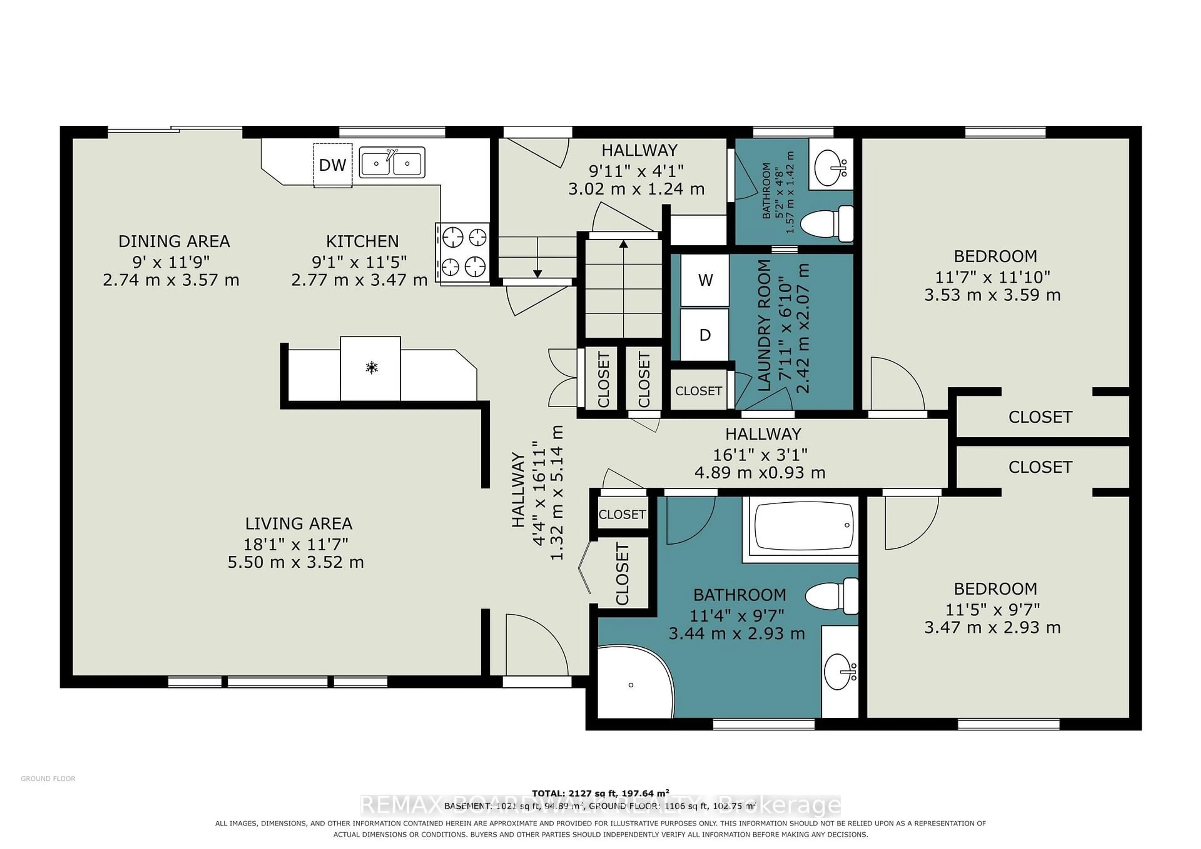 Floor plan for 169 Henry St, Carleton Place Ontario K7C 1A9