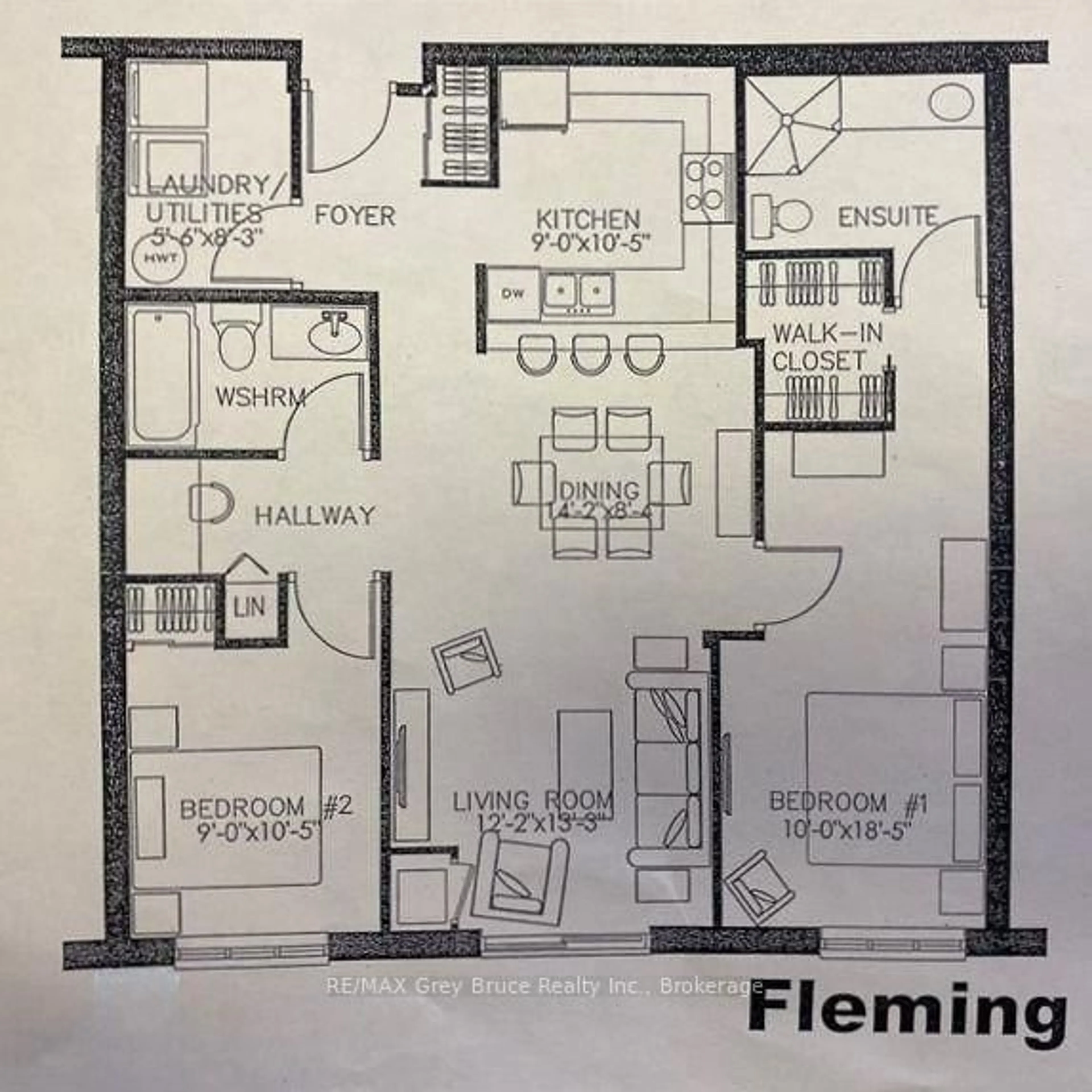 Floor plan for 1050 1st Ave #204, Owen Sound Ontario N4K 4K6
