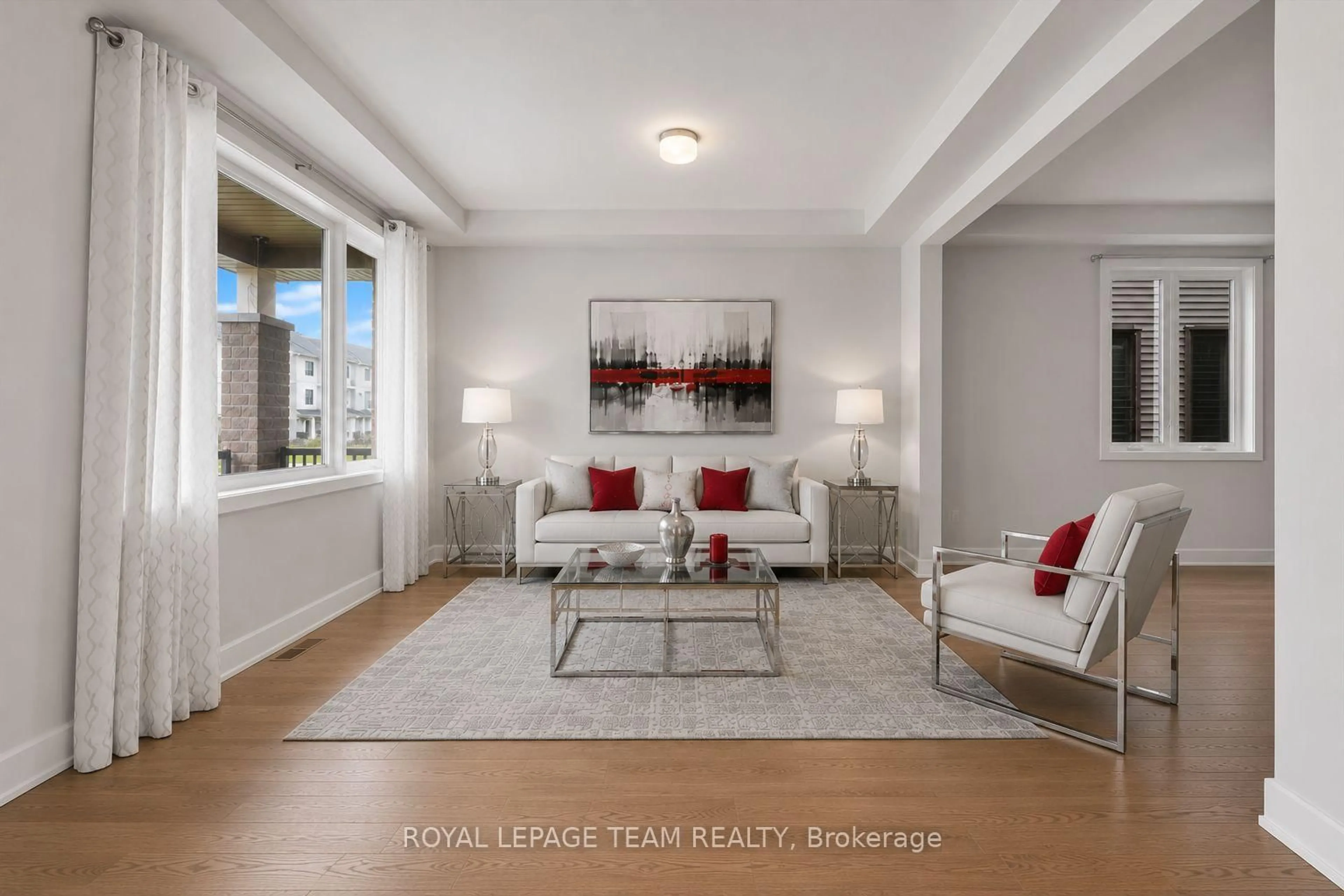 Living room with furniture, unknown for 2413 Watercolours Way, Ottawa Ontario K2J 7A9