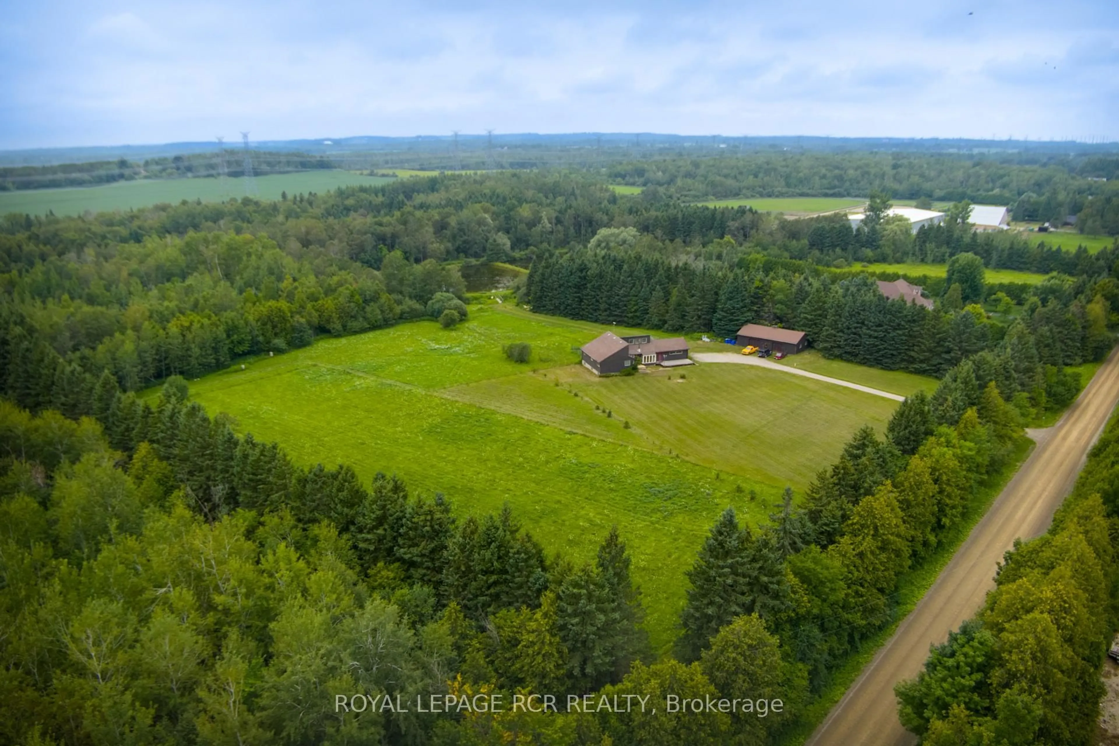 A pic from outside/outdoor area/front of a property/back of a property/a pic from drone, water/lake/river/ocean view for 6066 4th Line, Erin Ontario L0N 1N0