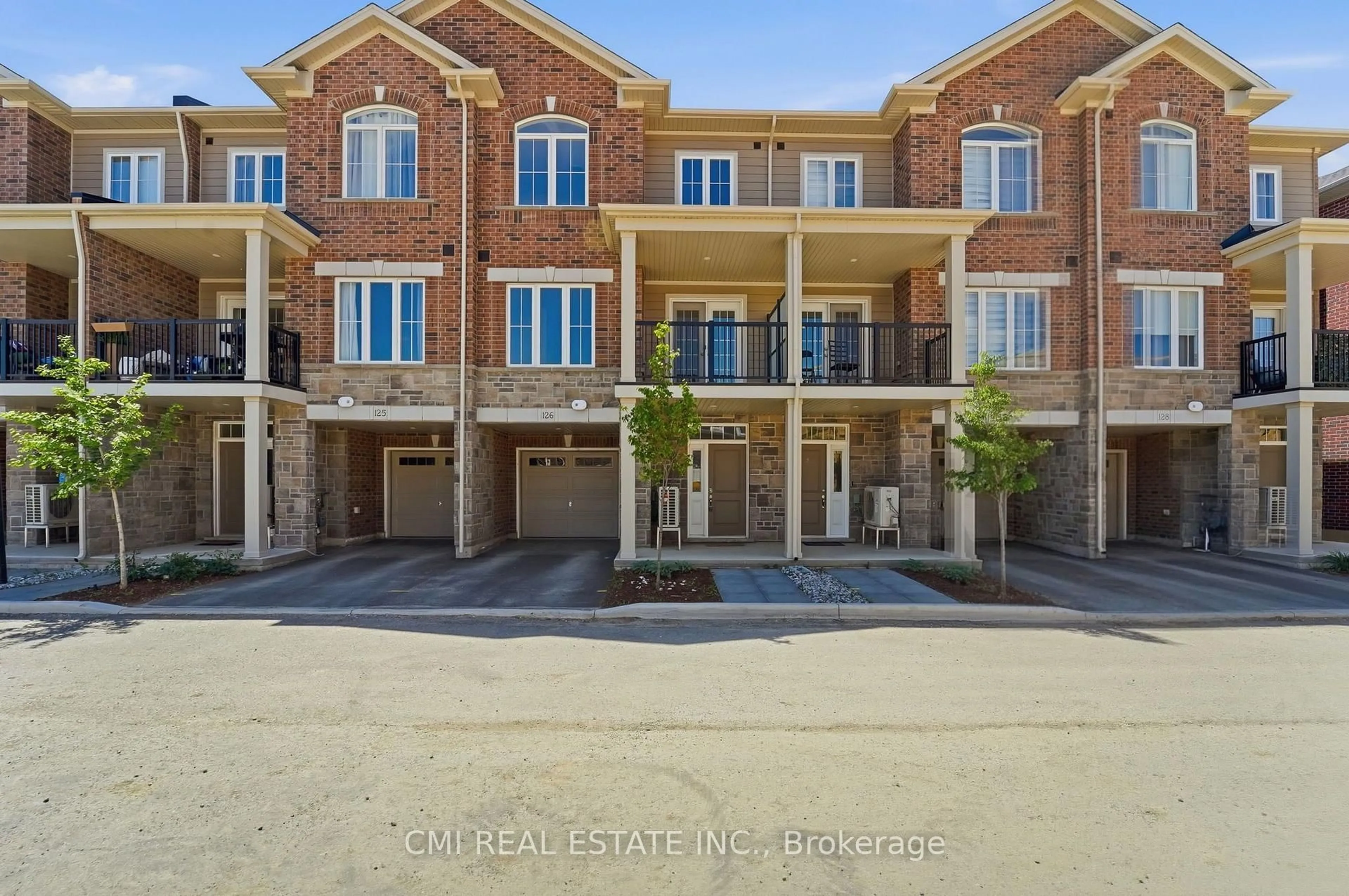 A pic from outside/outdoor area/front of a property/back of a property/a pic from drone, unknown for 677 Park Rd #126, Brantford Ontario N3R 0C2
