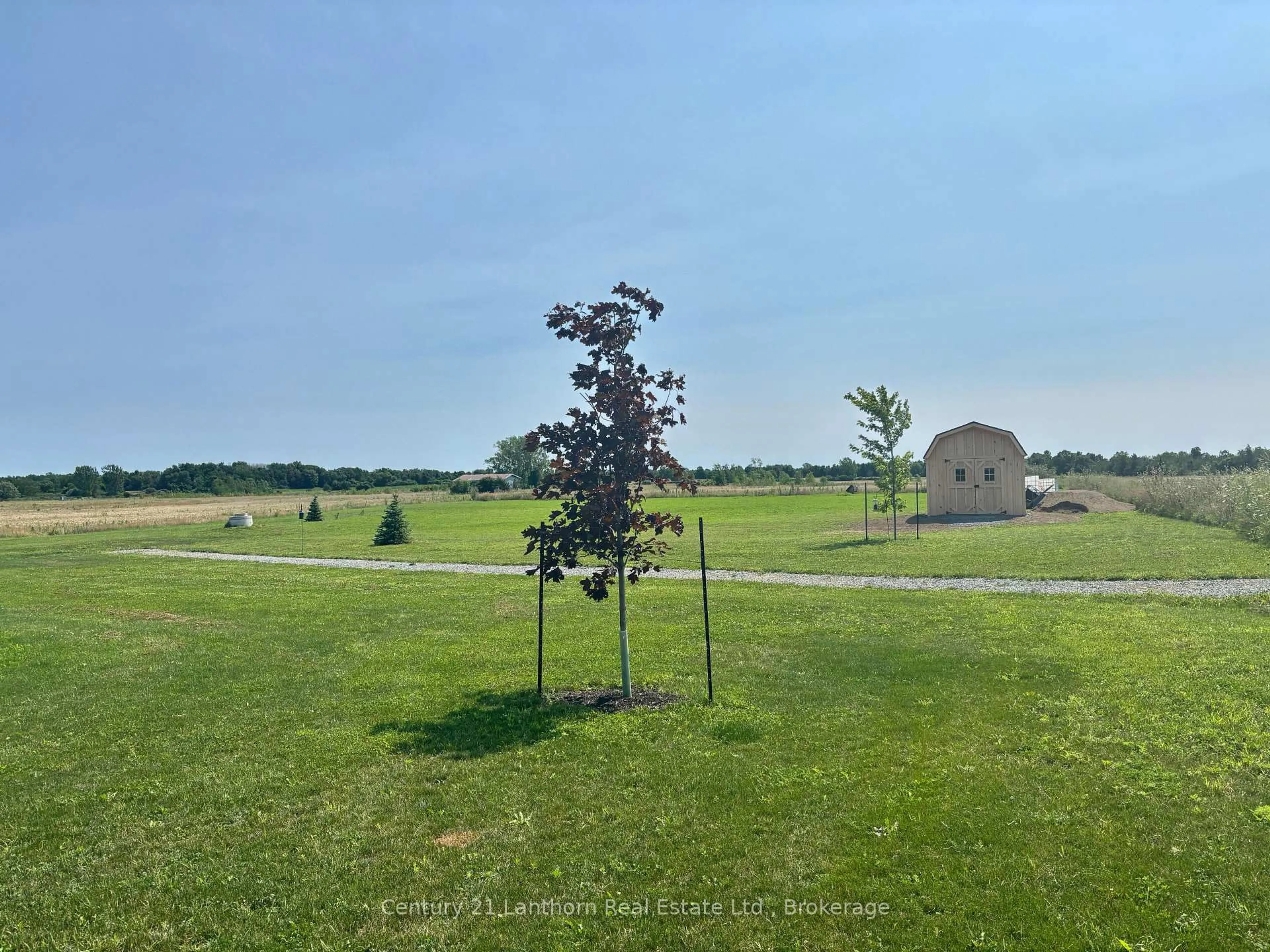 A pic from outside/outdoor area/front of a property/back of a property/a pic from drone, forest/trees view for 1232 County Road 7, Prince Edward County Ontario K0K 2T0