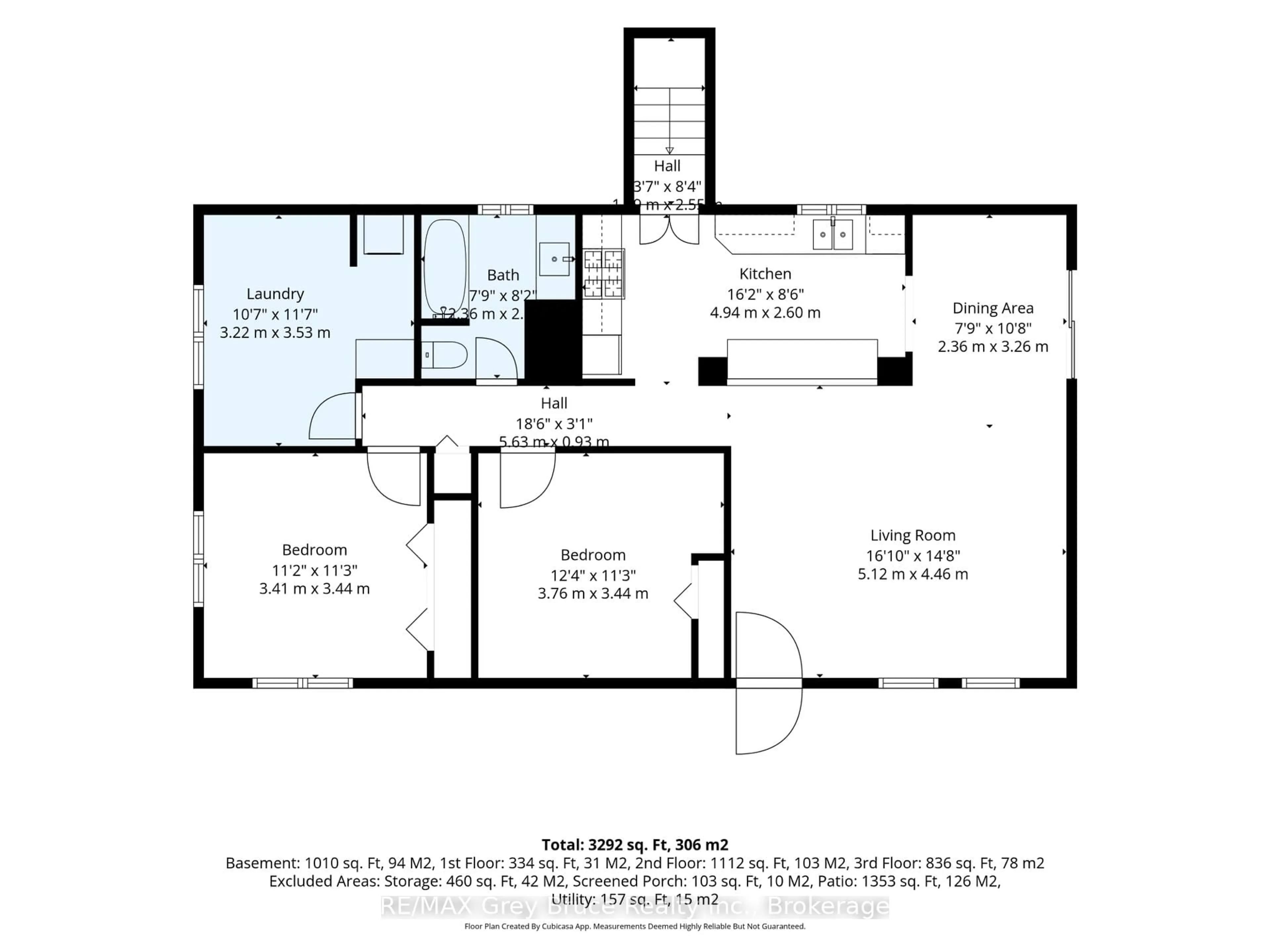 Floor plan for 21571 Grey Rd 16 Rd, Georgian Bluffs Ontario N0H 2N0