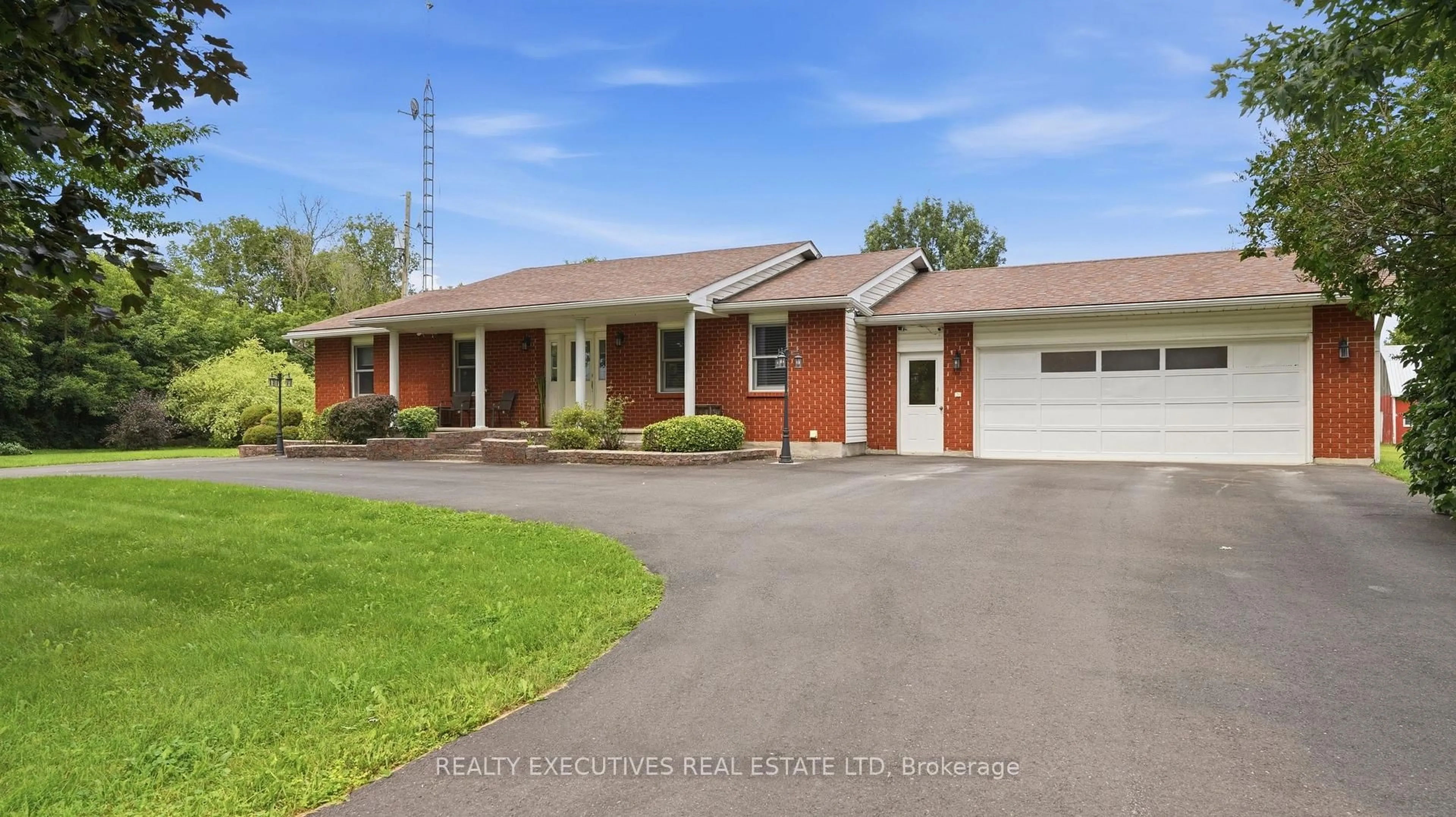 Home with brick exterior material, street for 12505 Barkley Rd, South Dundas Ontario K0C 2H0