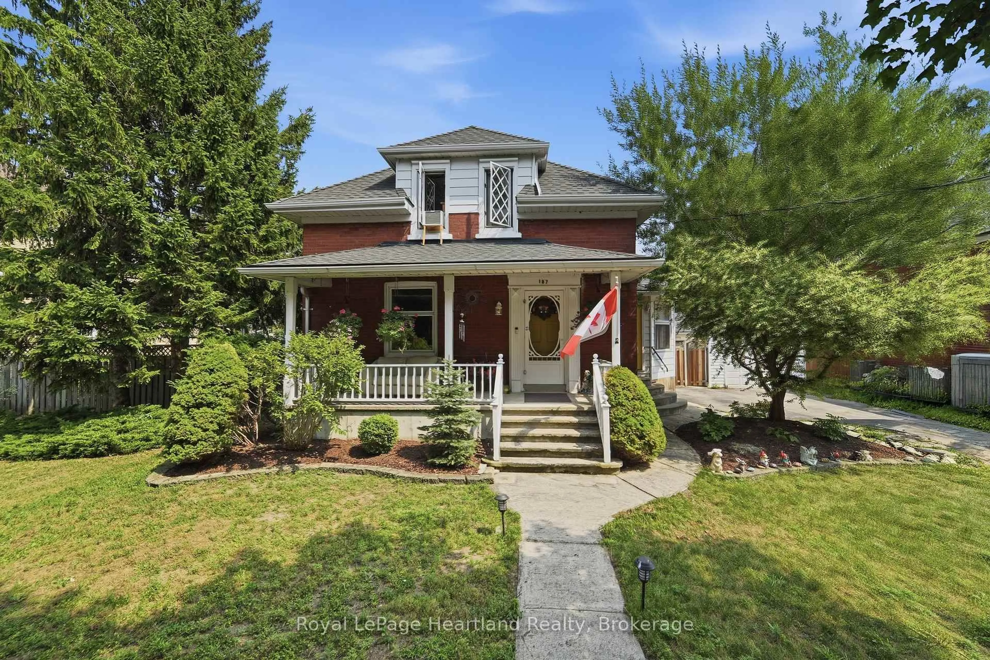 Home with brick exterior material, street for 187 CAMERON St, Goderich Ontario N7A 3K9