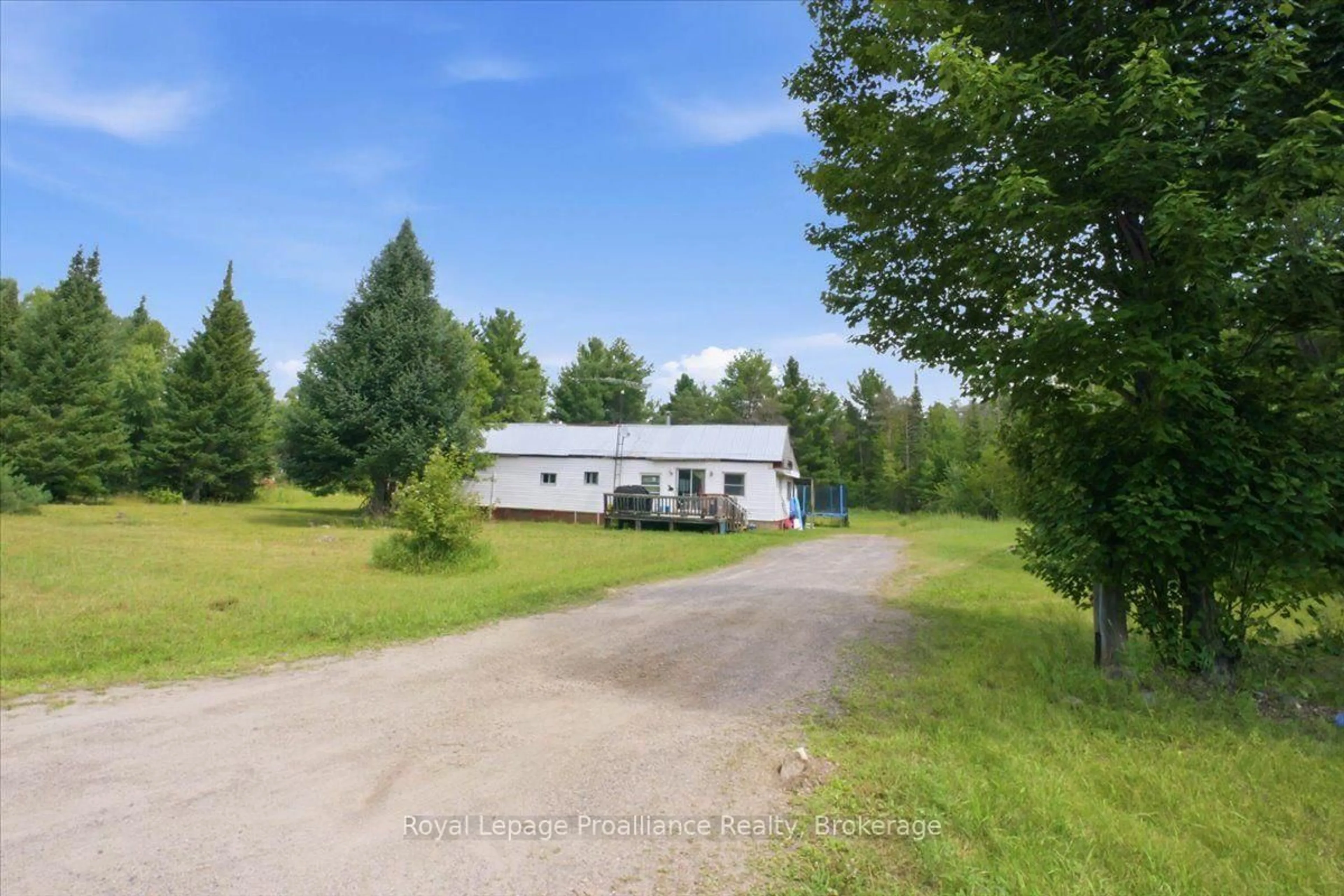 A pic from outside/outdoor area/front of a property/back of a property/a pic from drone, unknown for 27 Hartin Rd, Addington Highlands Ontario K0H 2G0