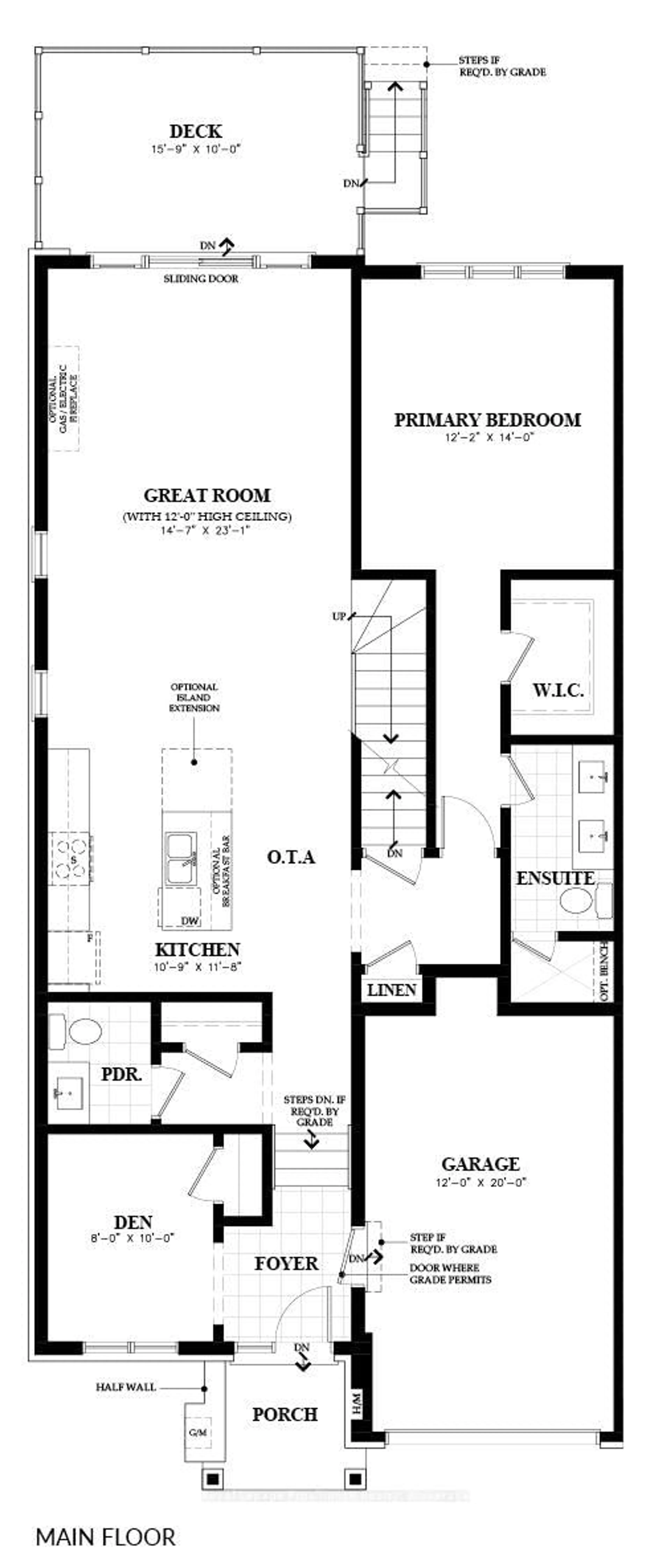 Floor plan for 1 Amira St, Quinte West Ontario K8V 0R6