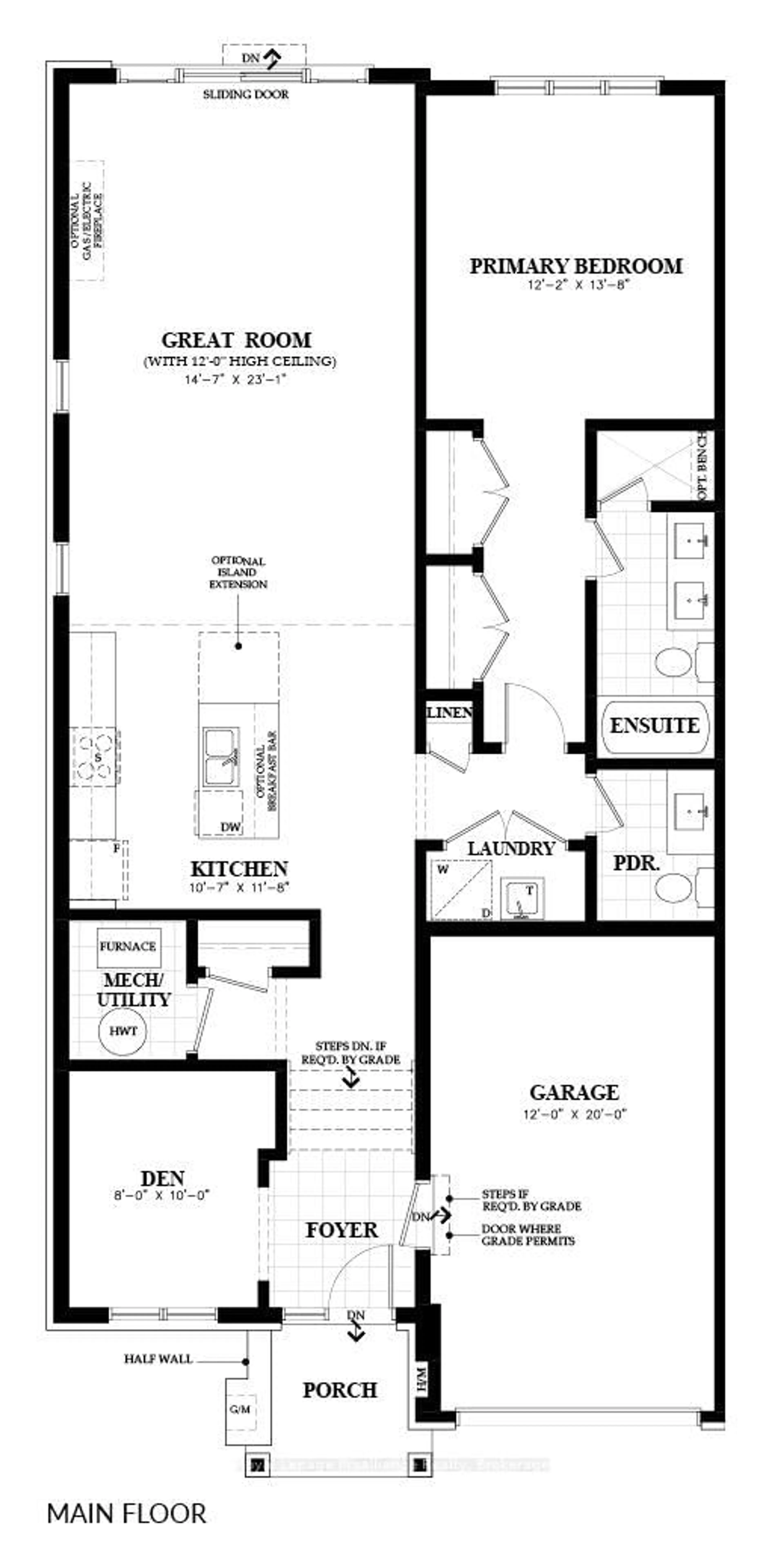 Floor plan for 2 Bianca St, Quinte West Ontario K8V 0R6