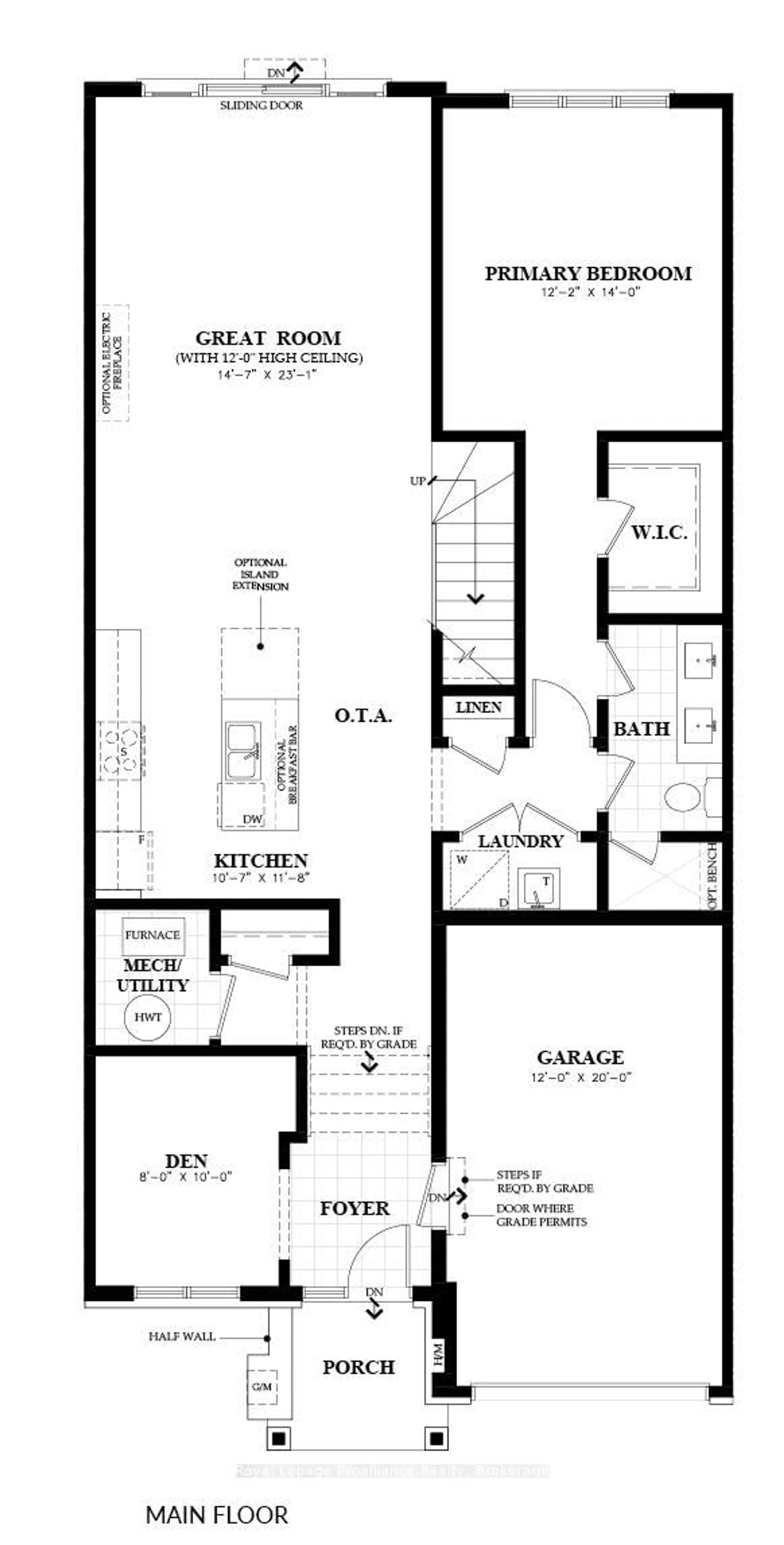 Floor plan for 4 Bianca St, Quinte West Ontario K8V 0R6