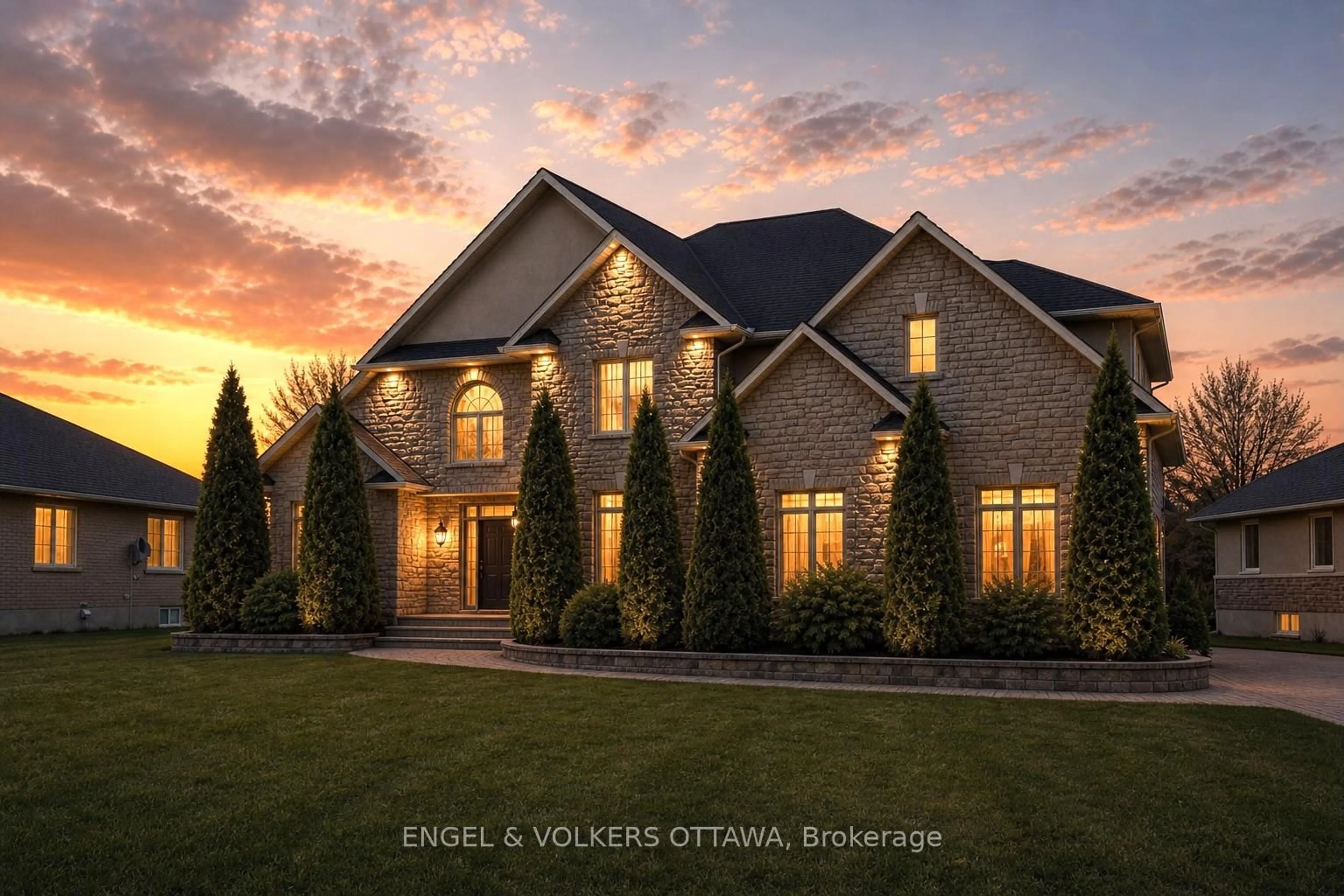 Home with brick exterior material, unknown for 6842 South Village Dr, Greely Ontario K4P 0A5