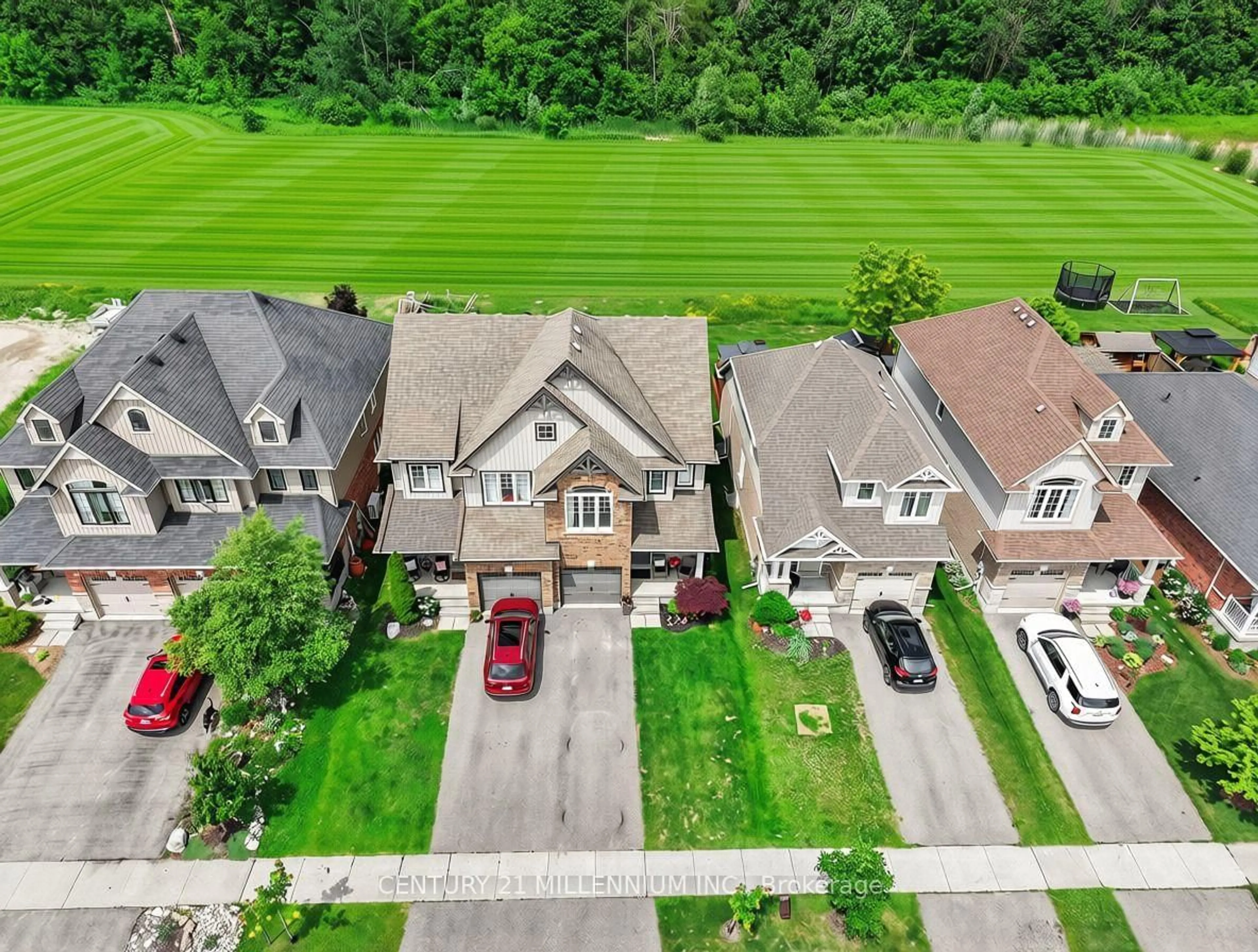 A pic from outside/outdoor area/front of a property/back of a property/a pic from drone, street for 22 Limera Ave, Woolwich Ontario N3B 0B6