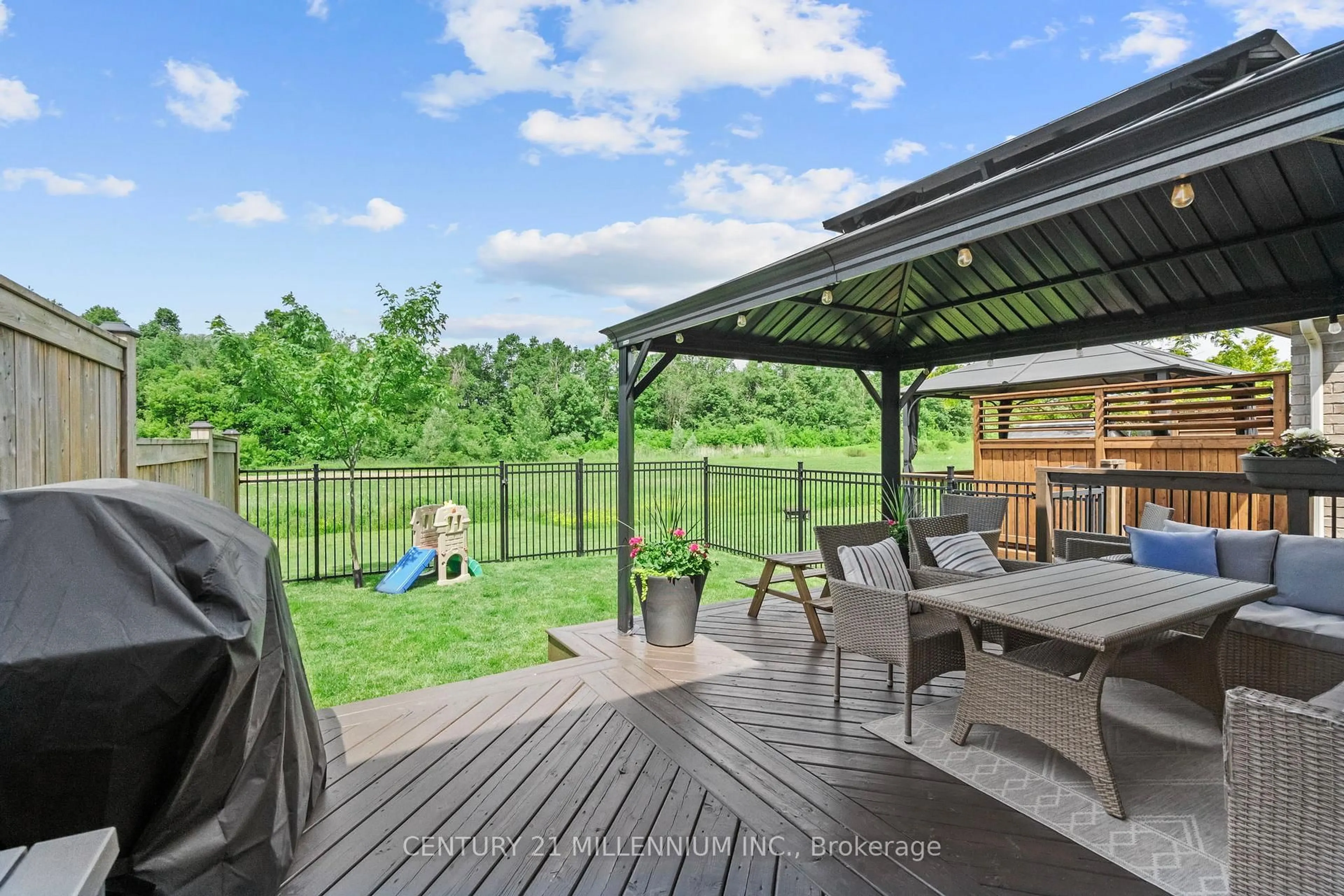 Patio, water/lake/river/ocean view for 22 Limera Ave, Woolwich Ontario N3B 0B6