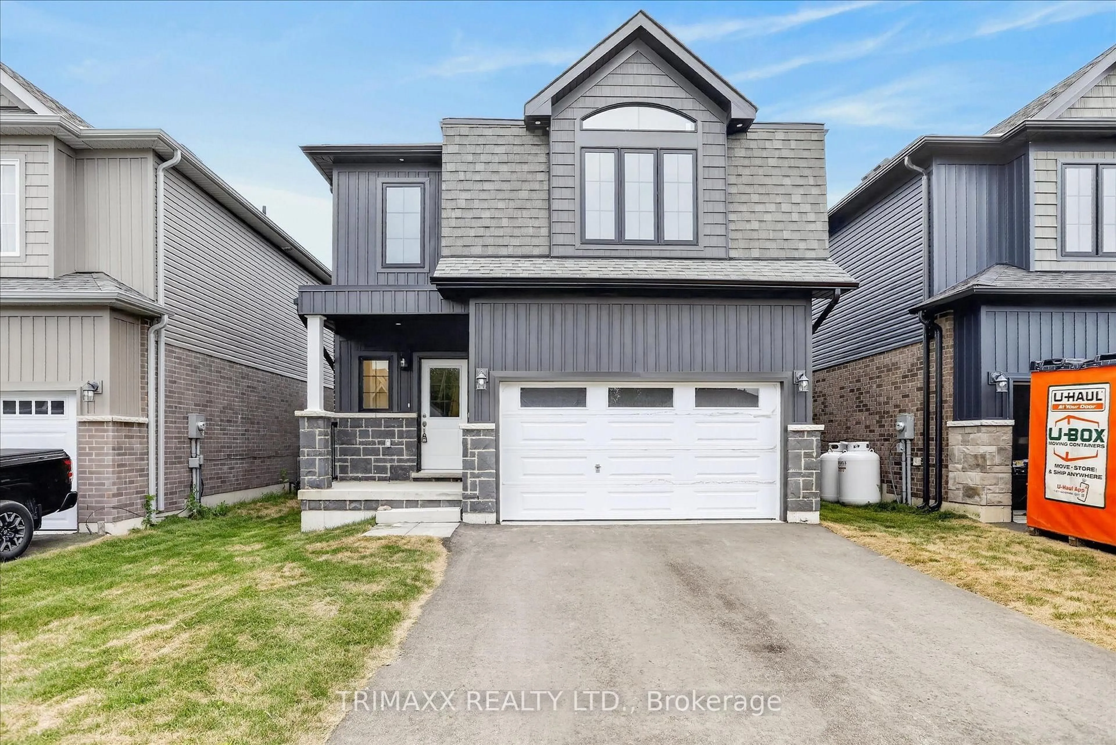 Home with brick exterior material, street for 56 Hillcroft Way, Kawartha Lakes Ontario K0M 1A0